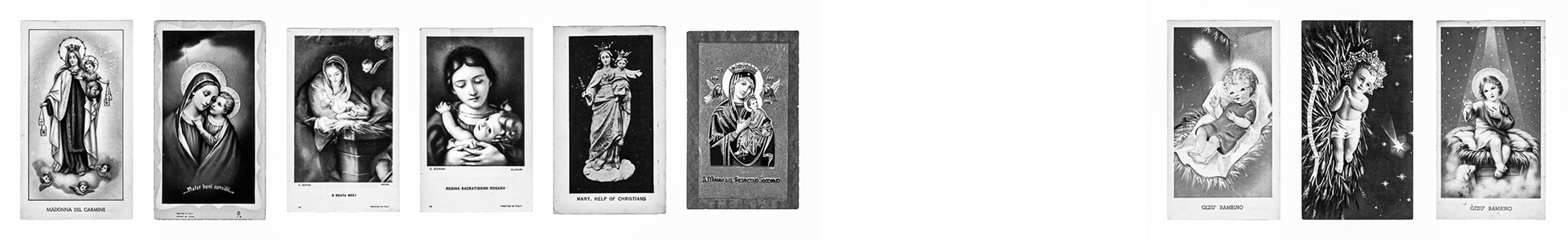 Juvenile Deity Configurations - Variations of maternal framing transitioning to isolated juvenile subjects. Commercial grade. Status: obsolete.