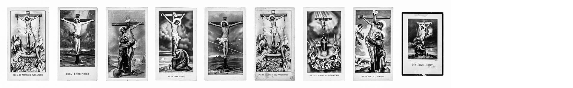 Execution Motif Variations - Standardized sacrificial units. Mass-printed paper. Status: obsolete.