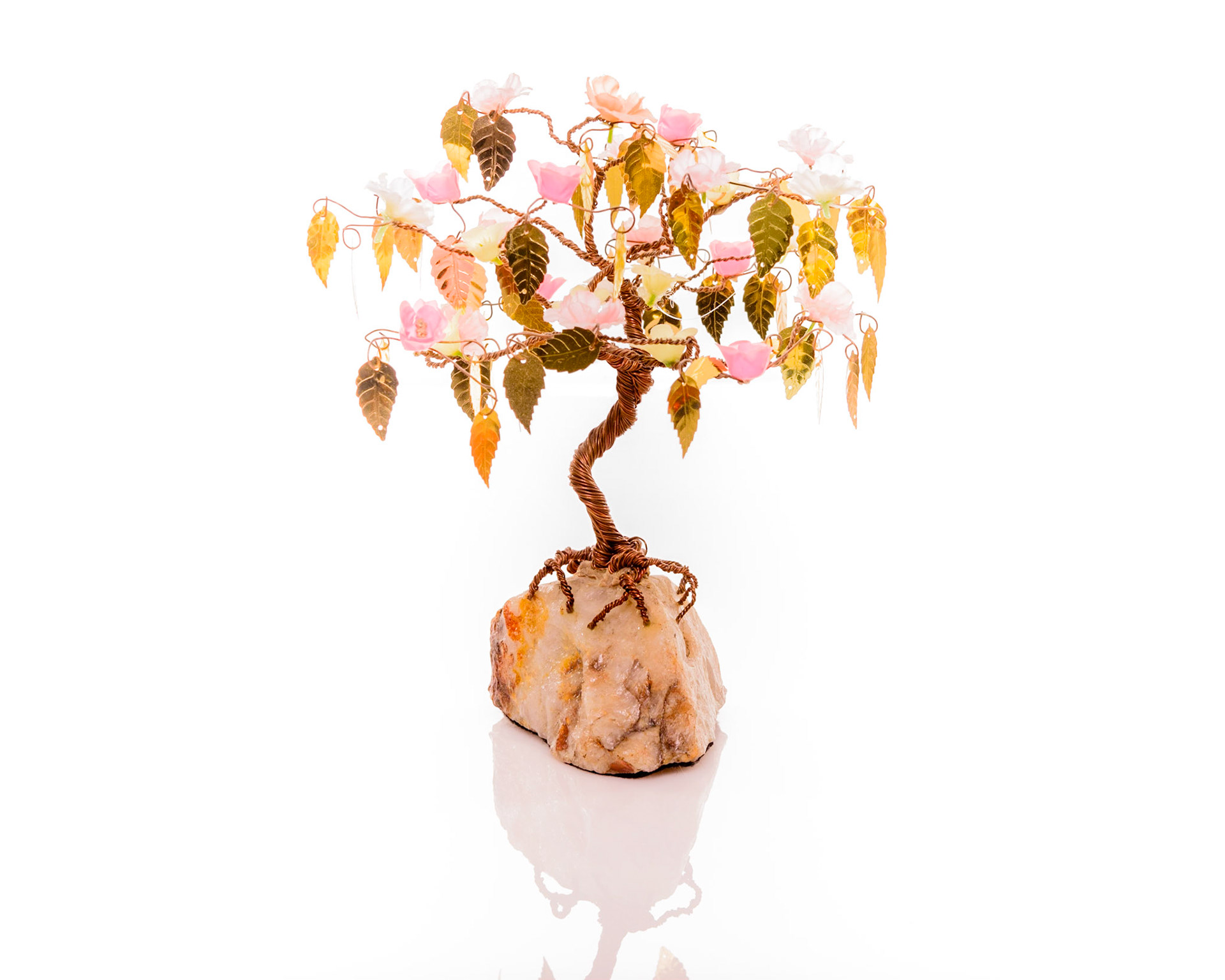 My father had many facets, but one thing he always enjoyed was puttering with found objects. This tree was one of the last pieces he made before he died, and he gave it to me as a gift.