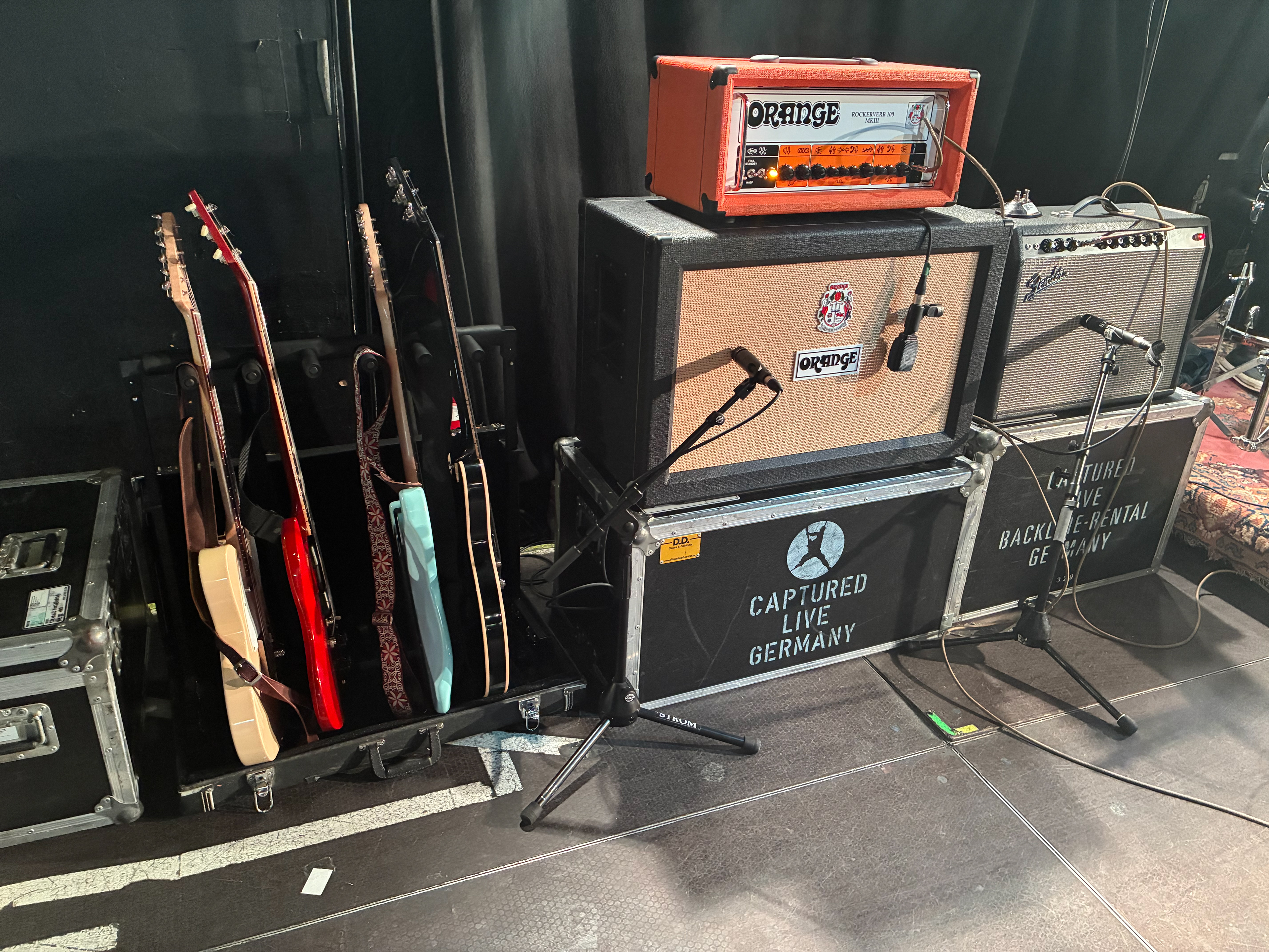 Live stereo setup