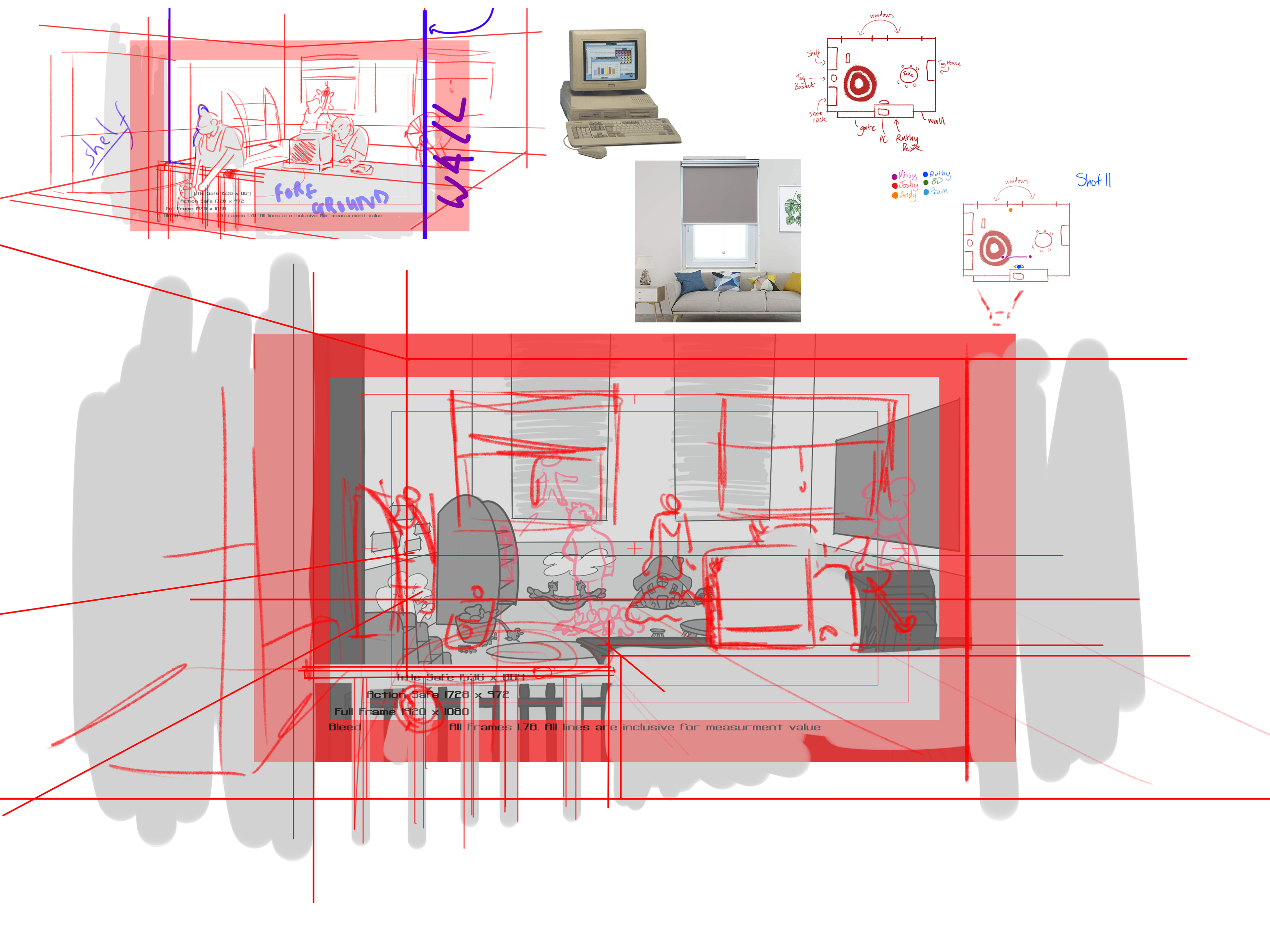 Draw-over to aid Layout/Background artists