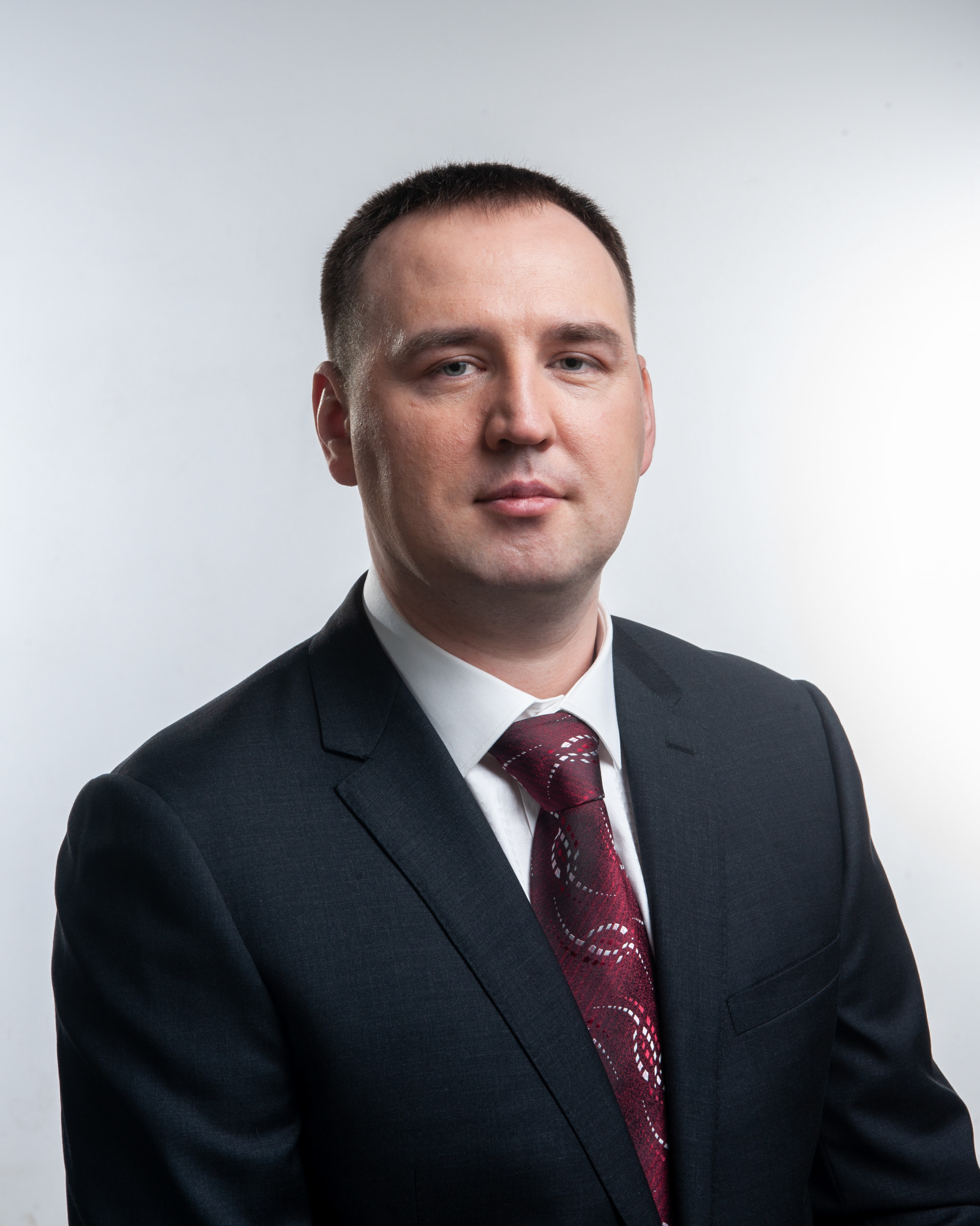 Official portrait of a surgeon for publication in medical magazine