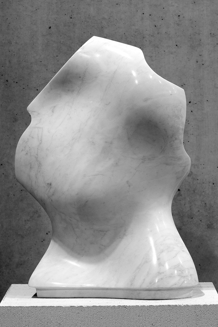 Poprsí, 2022, mramor, výška 47 cm