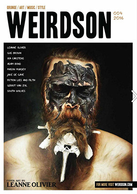 WEIRDSON Issue 004 2016 Cover_Soft Repose_Leanne Olivier