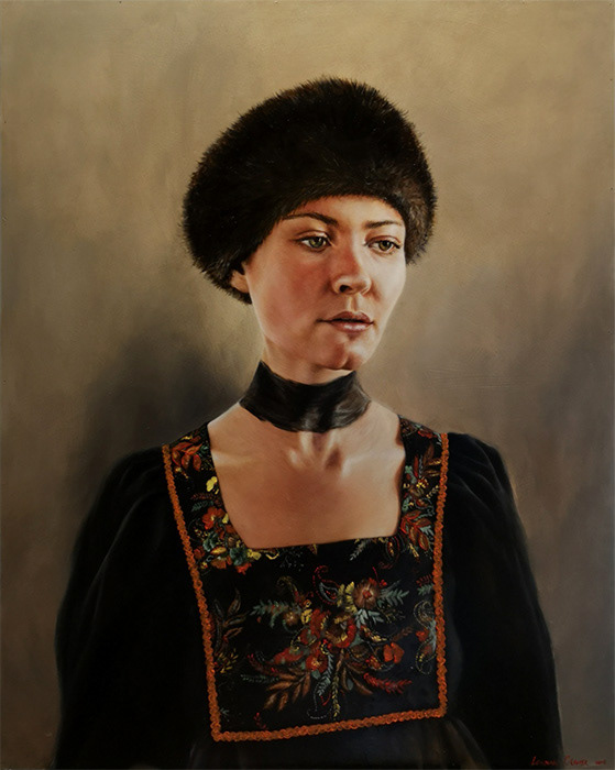 Leanne Olivier_The ring-necked dove returns_2019_50x40cm_Oil paint on wood