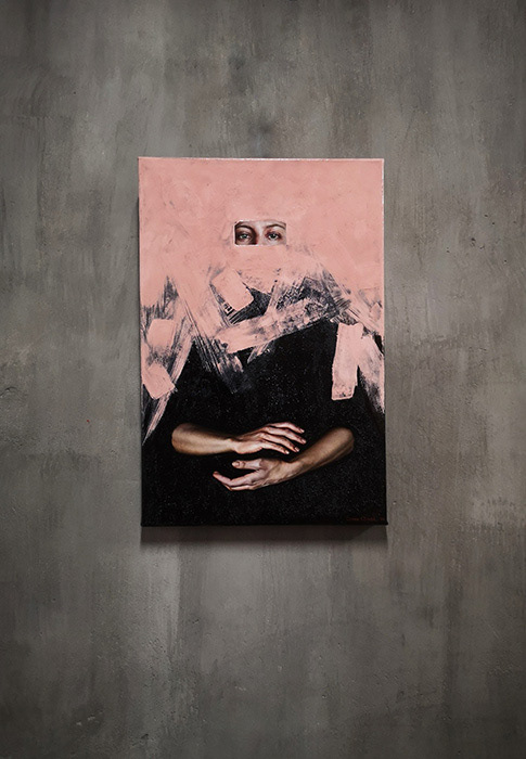 Leanne Olivier_This garden should contain more forces than my own_2022_71x51cm