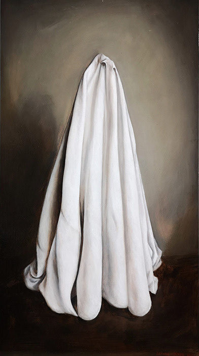 Leanne Olivier_Anima Materia iv_2022_45x25cm_Oil on board