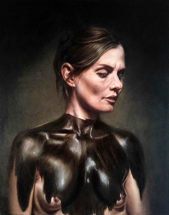 Leanne Olivier_Theia ii_2017_130x100cm_Oil paint on canvas