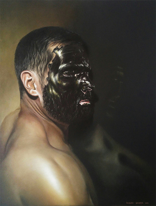 Leanne Olivier_Dreaming_2018_130x100cm_Oil paint on canvas