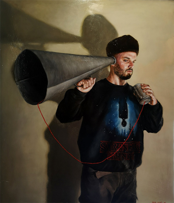 Leanne Olivier_Stranger Things_2019_70x60cm_Oil paint on wood