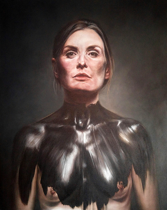 Leanne Olivier_Theia i_2017_130x100cm_Oil on canvas