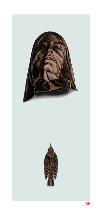 Leanne Olivier_Alchemy Nigredo Print_2023_90x43.5cm_Printed on Hahnemuhle 265gsm