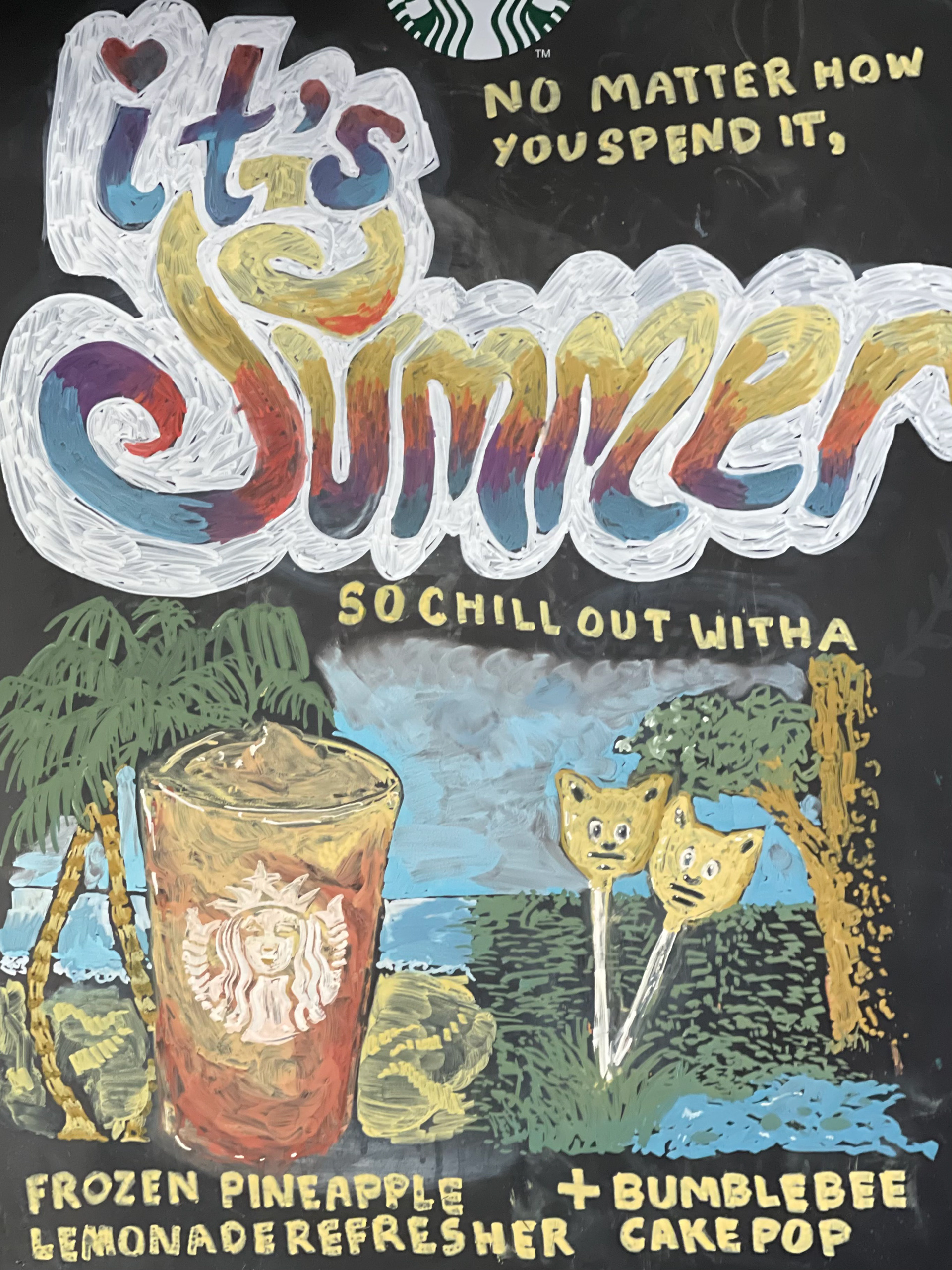 Summer Themed A-Frame Summer 2022