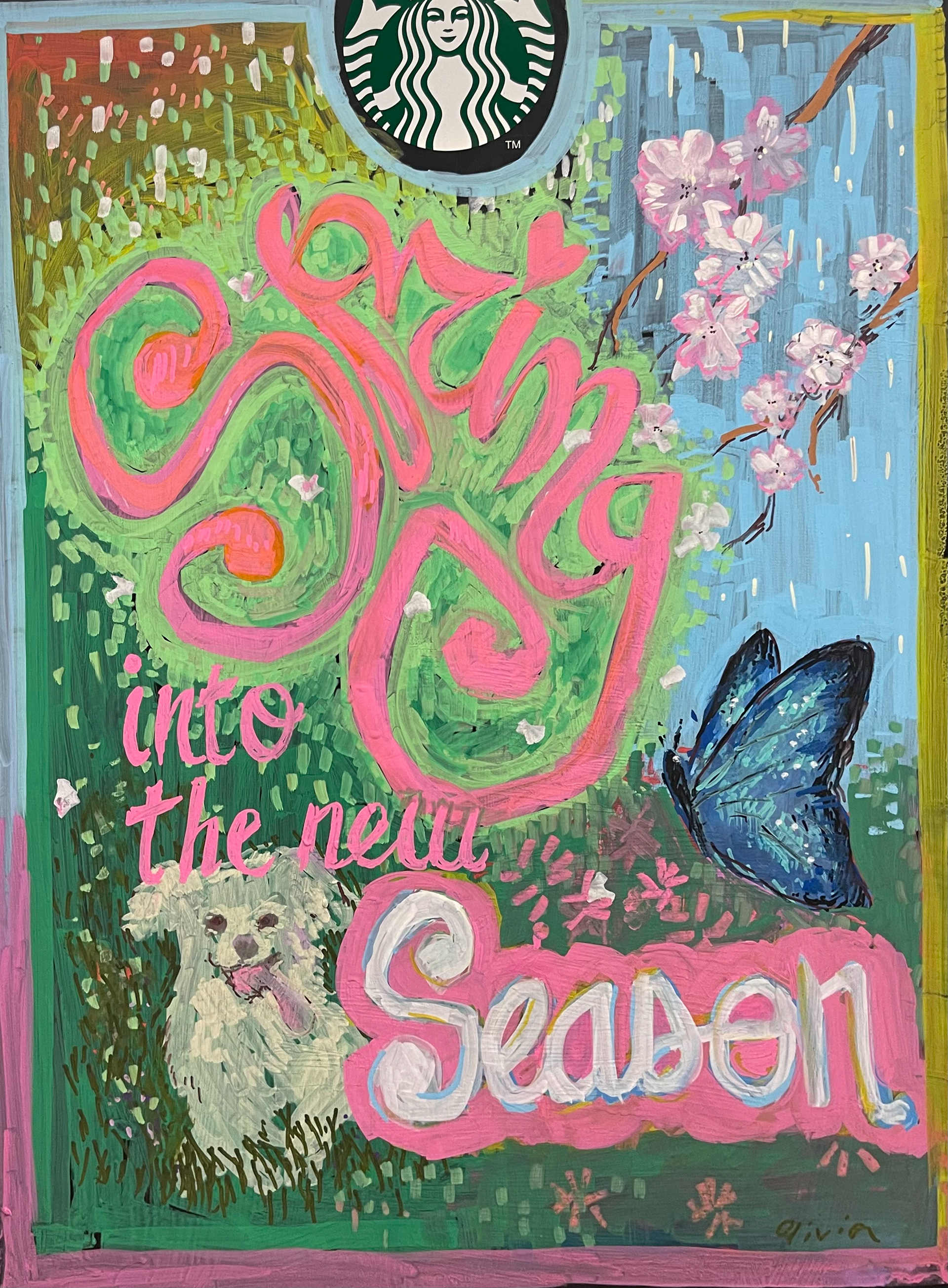 Spring Themed A-Frame Spring 2024