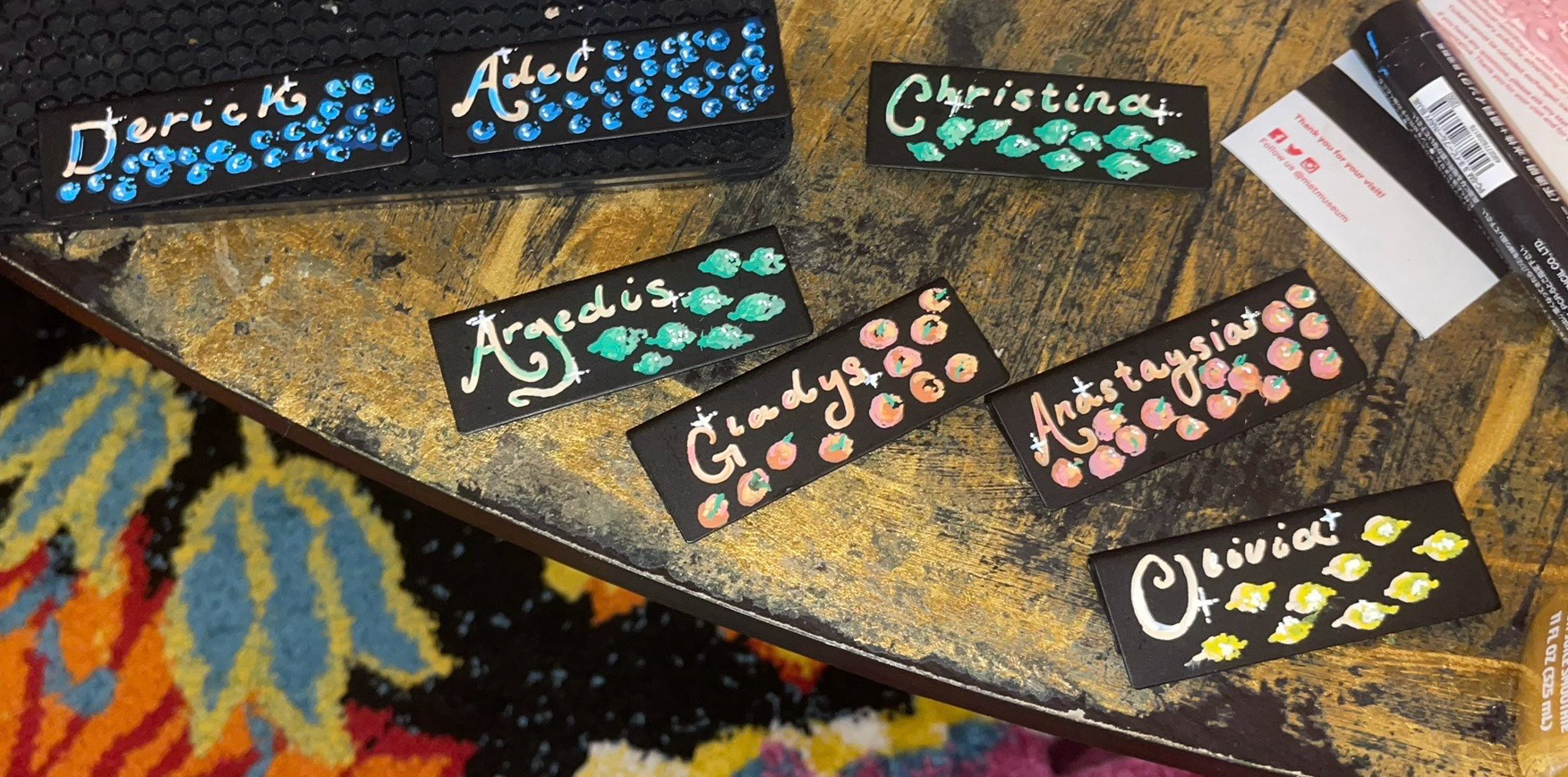 Spring 2024 Nametag Samples
