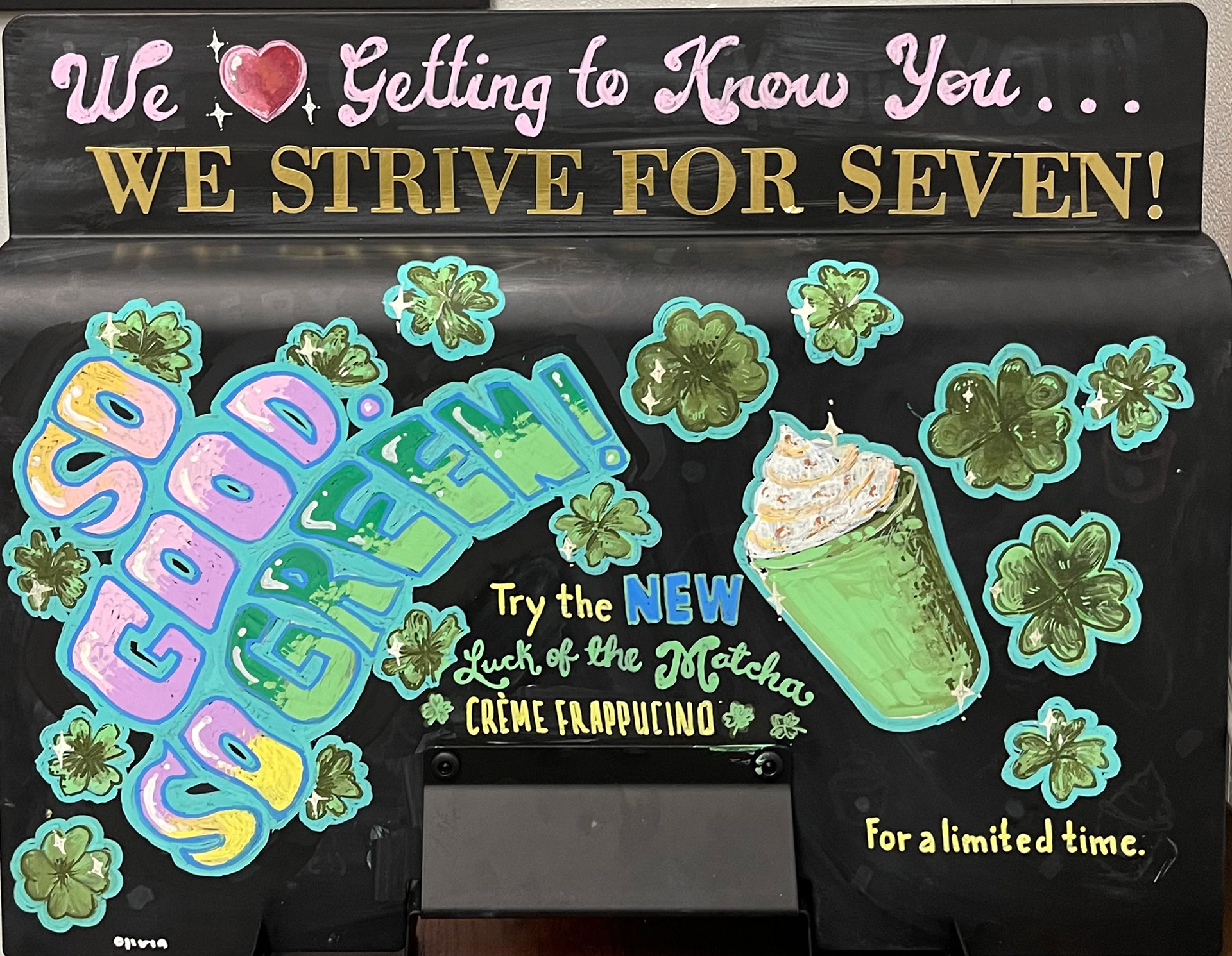 St. Patrick's Day Promotional Syrup Shroud Spring 2024
