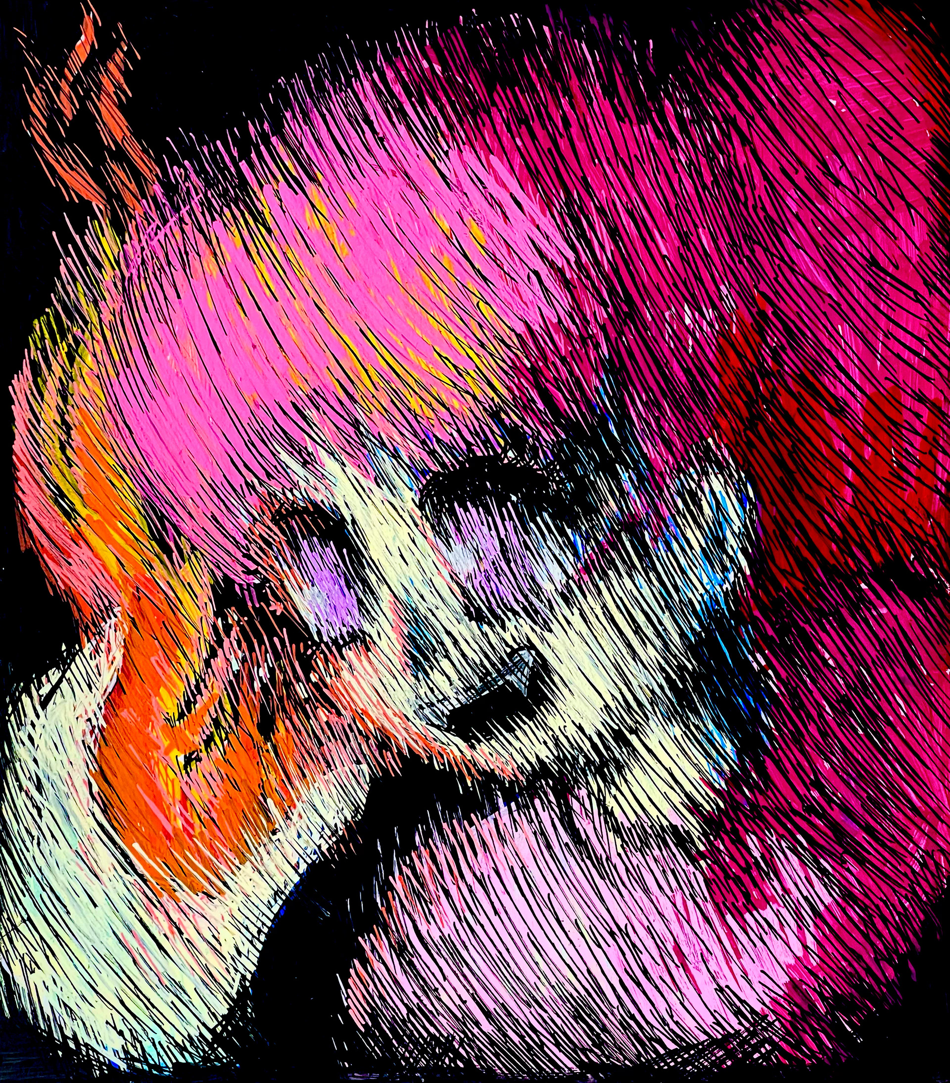 fire vampire girl, 2022