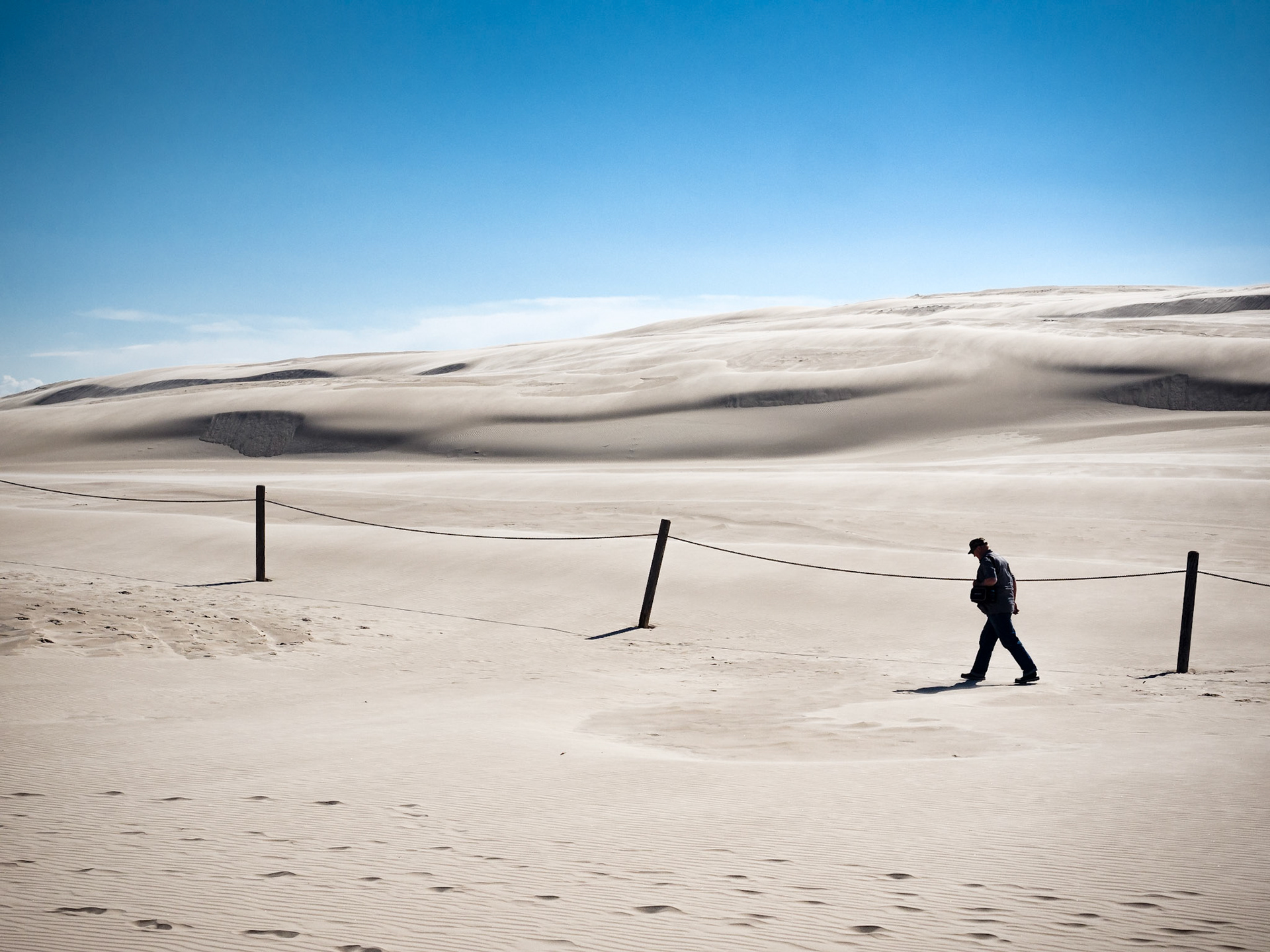 Ruchome wydmy. Łeba. 2016