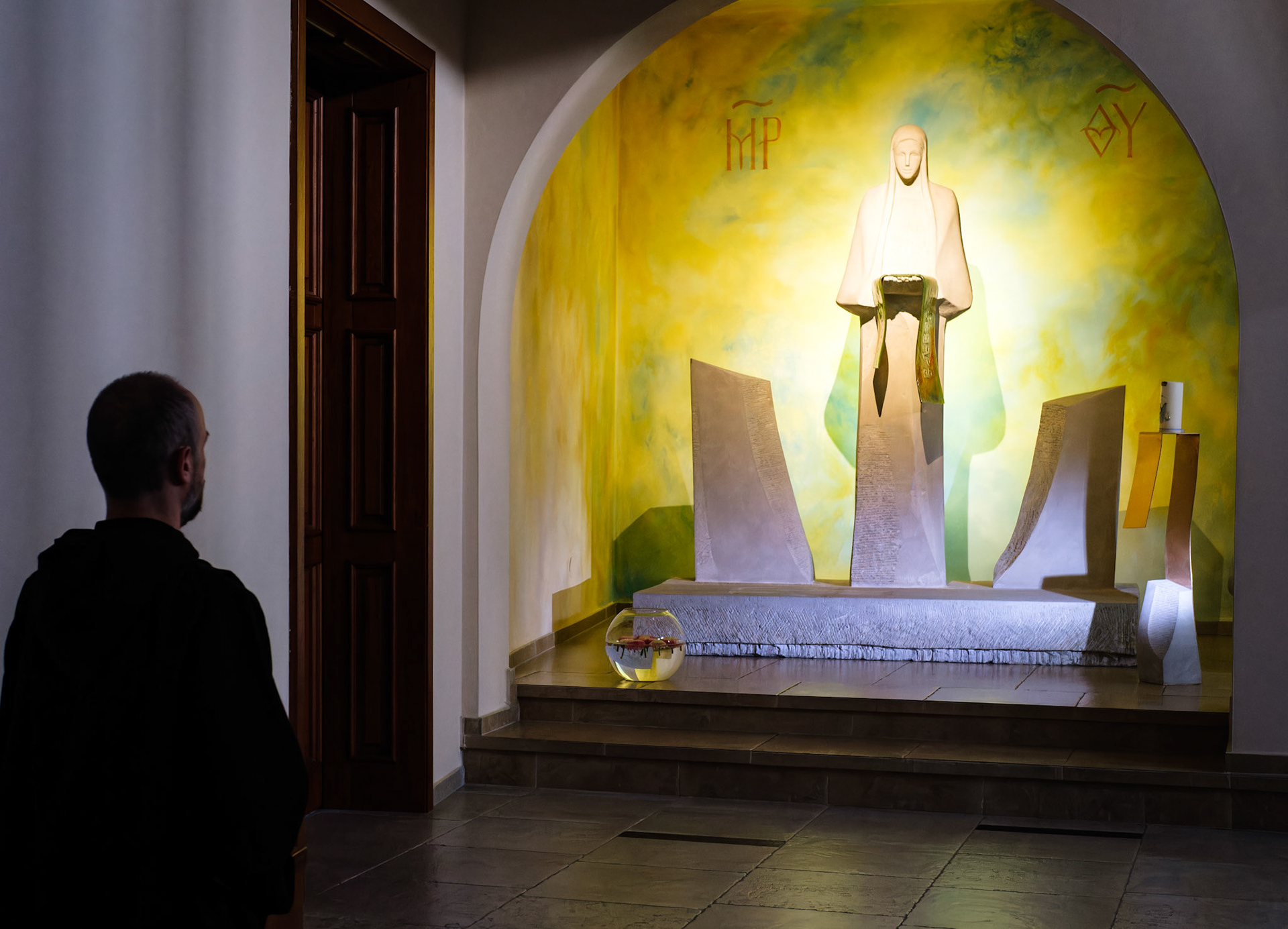 Klasztor Benedyktynów. Sampor, Słowacja. 2022