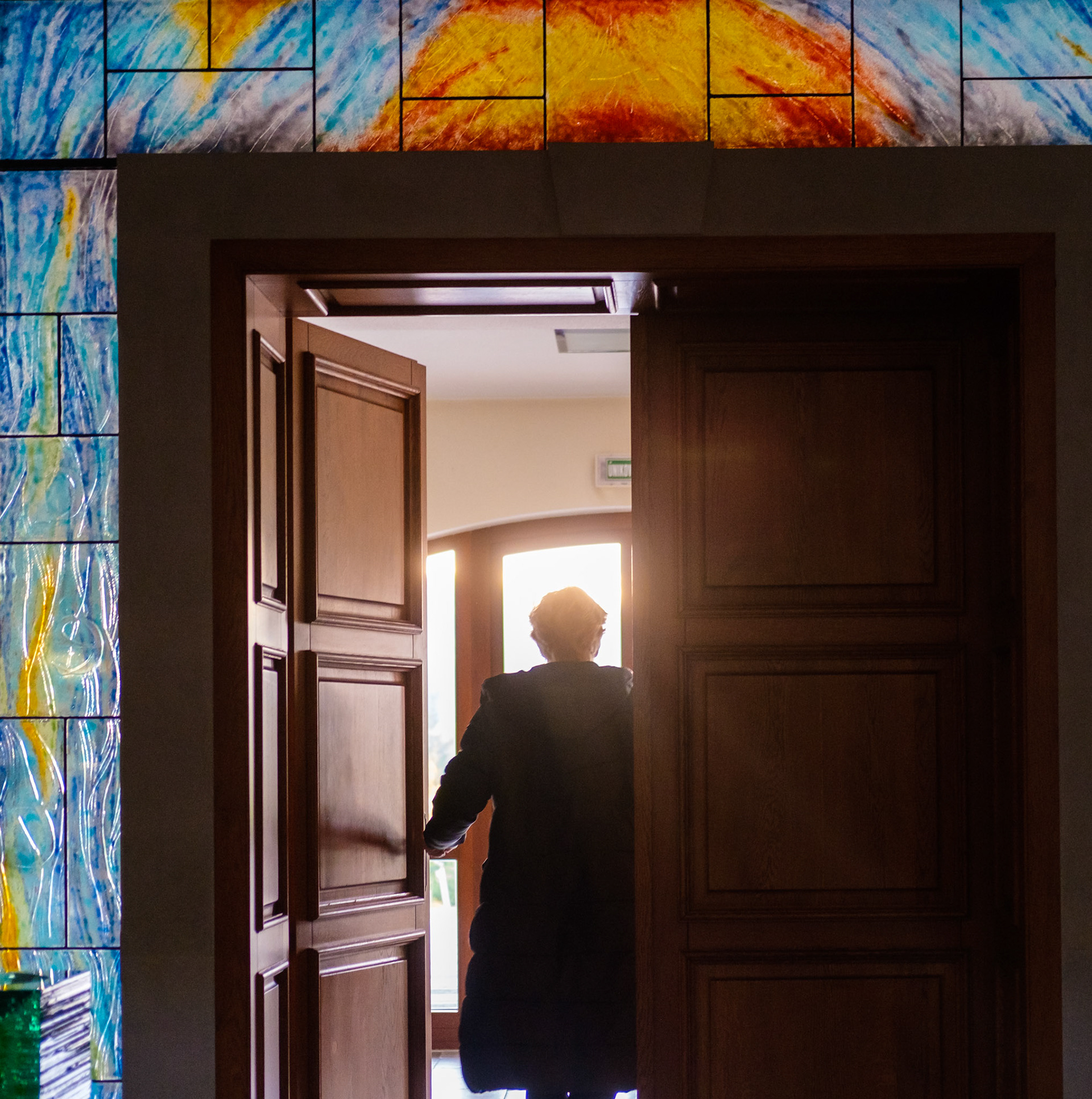 Klasztor Benedyktynów. Sampor, Słowacja. 2022