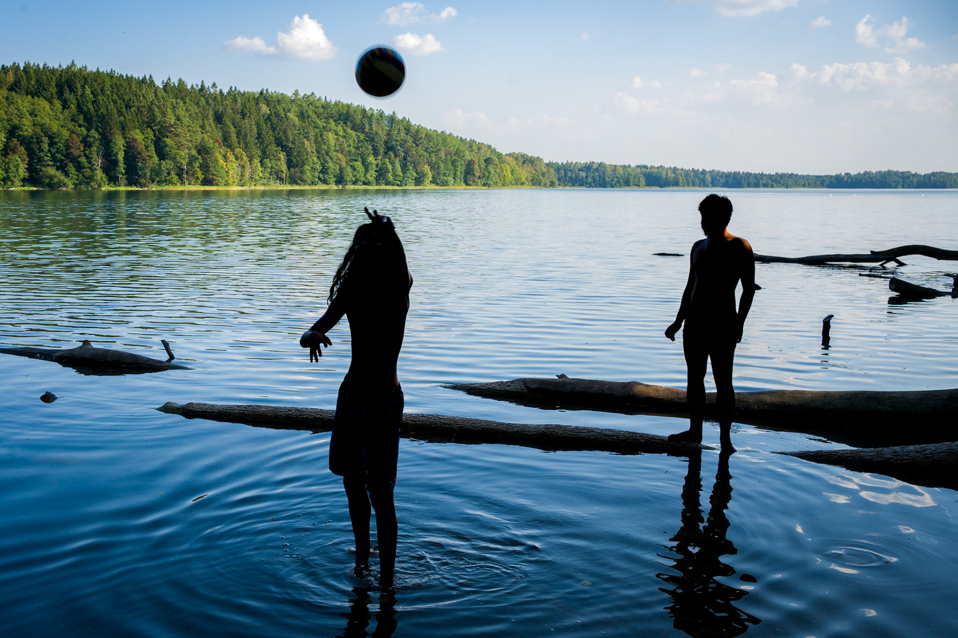 Jezioro Hańcza, Mazury. 2024