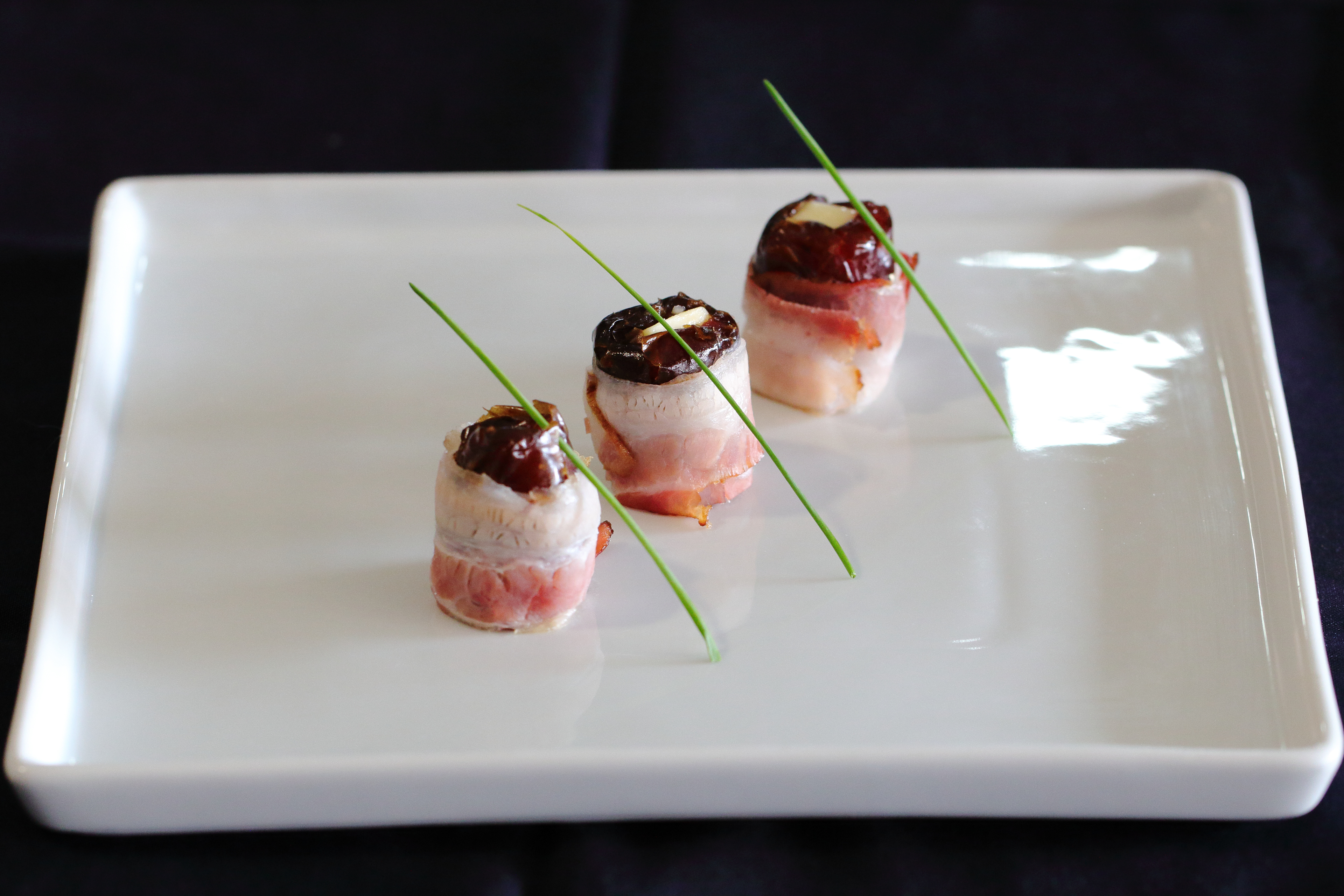 Finger Food de Tâmaras e Physallis