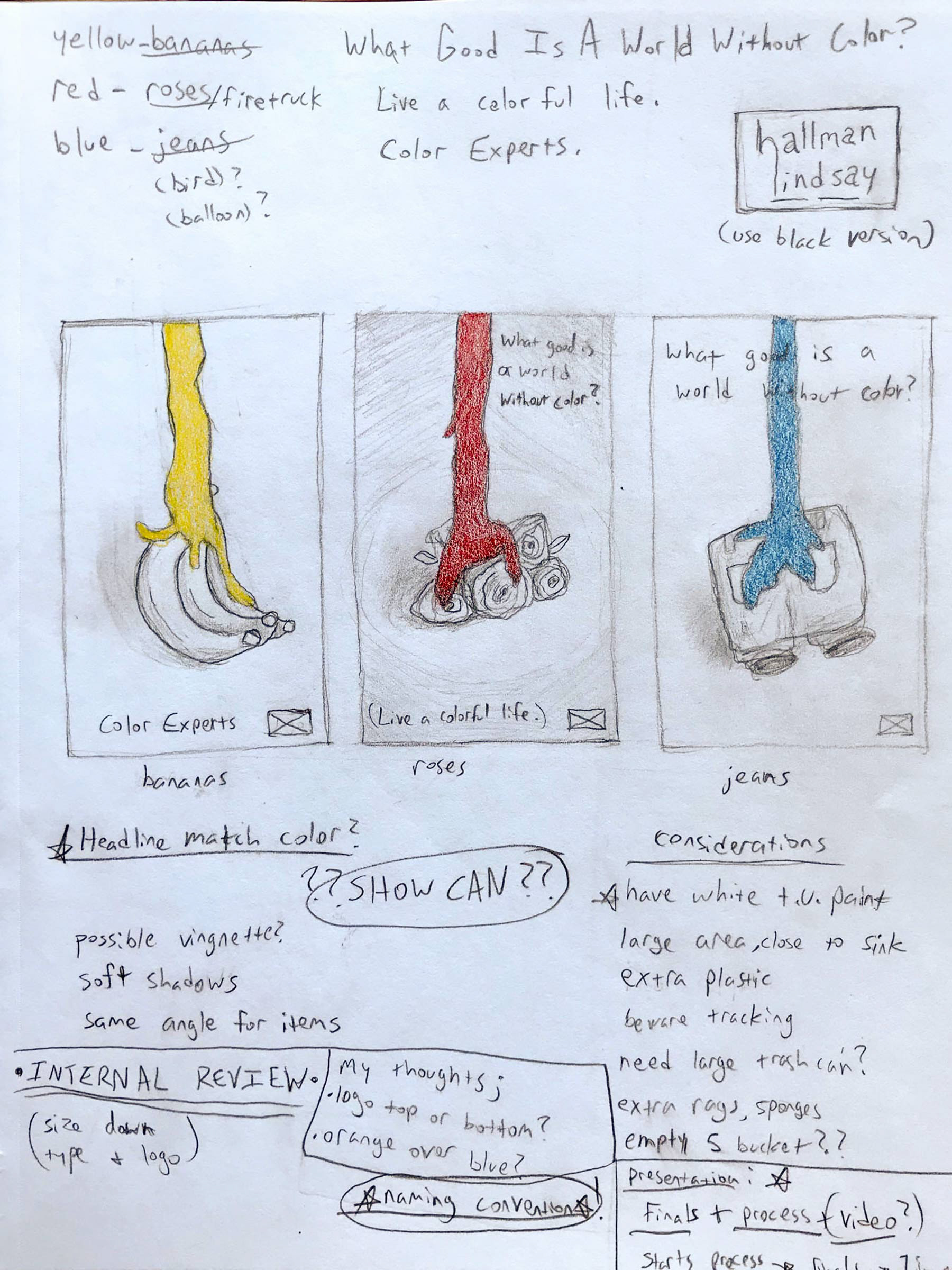 Sketches and Planning