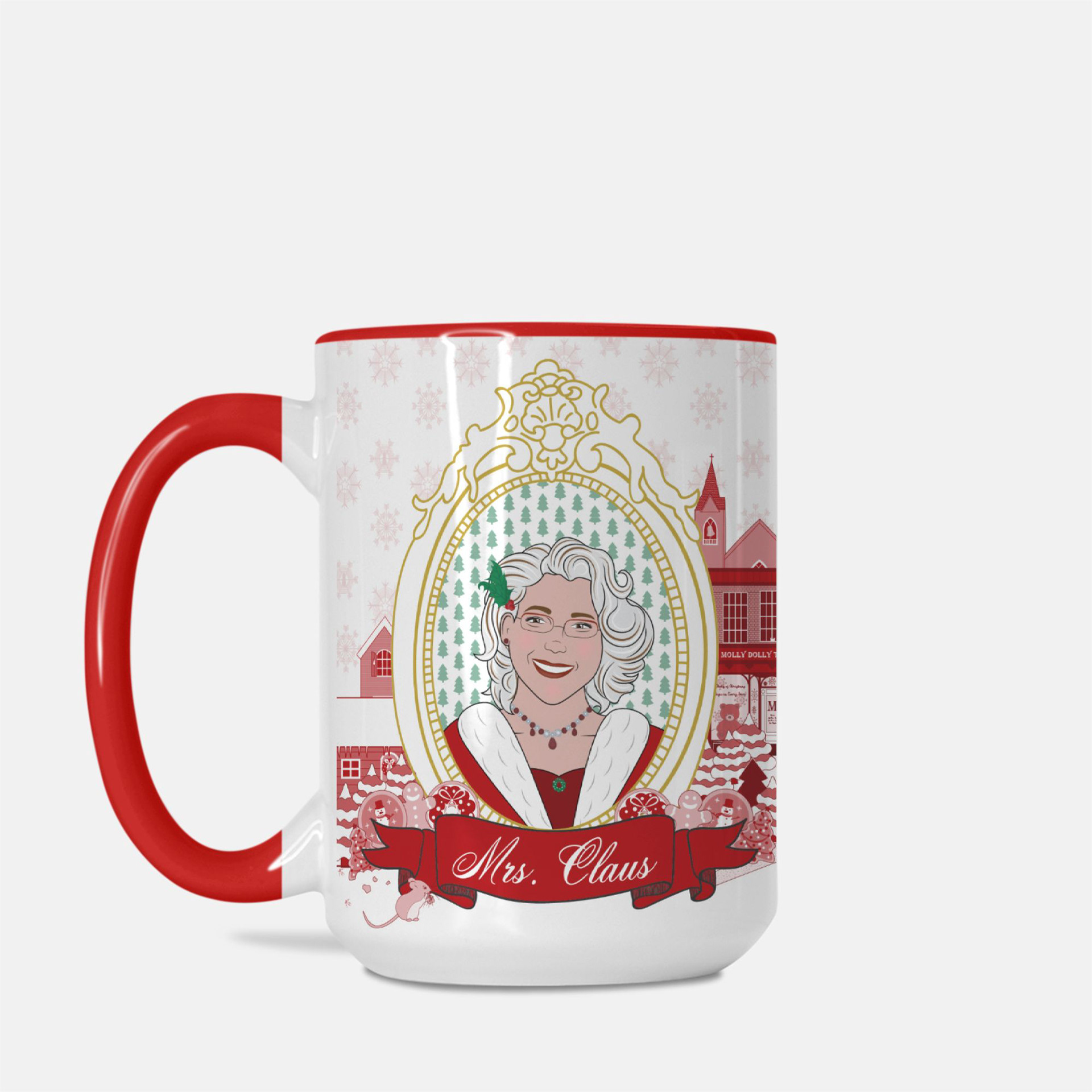 Mrs. Claus Portrait Mug