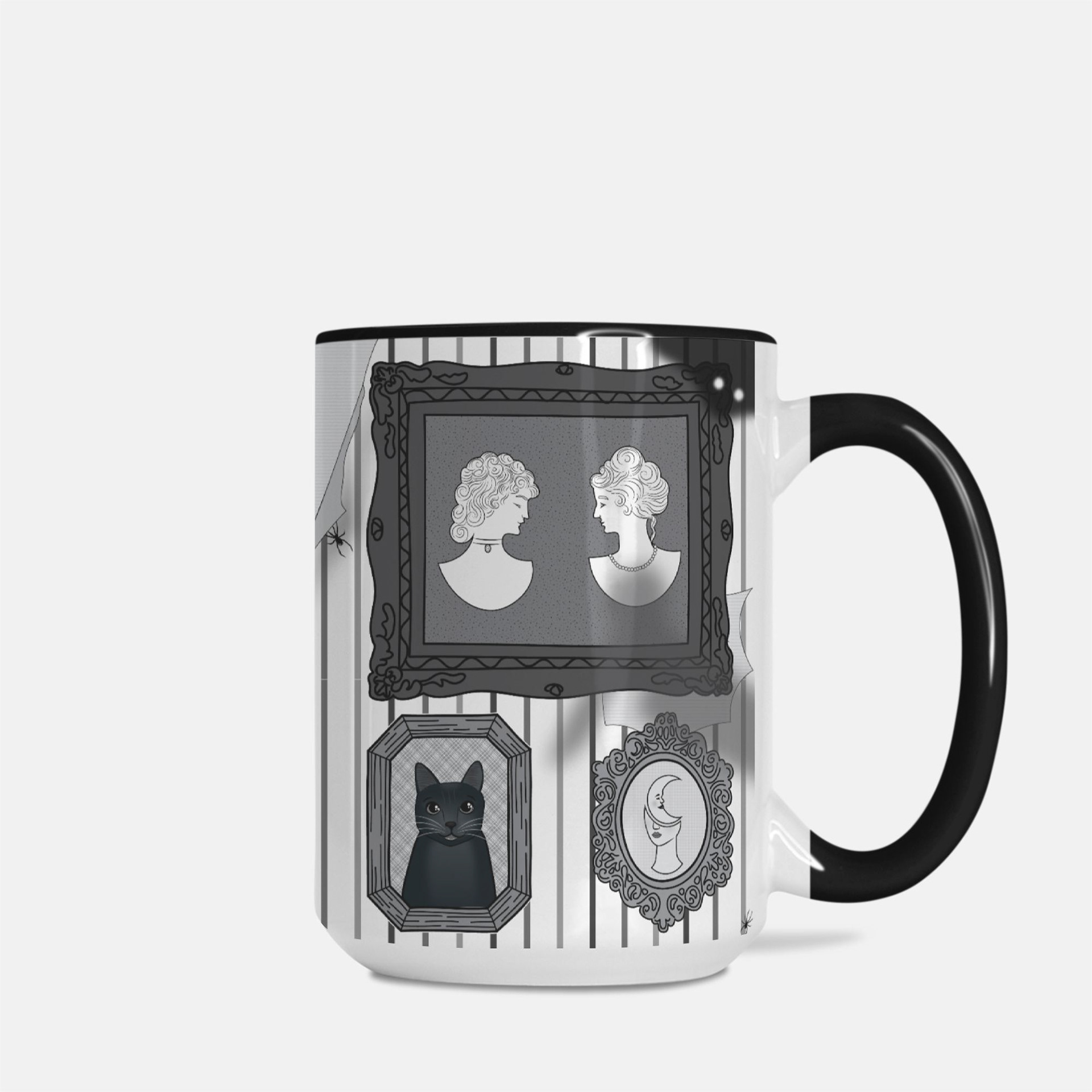 Haunted Hallway Halloween Mug - 15 oz.