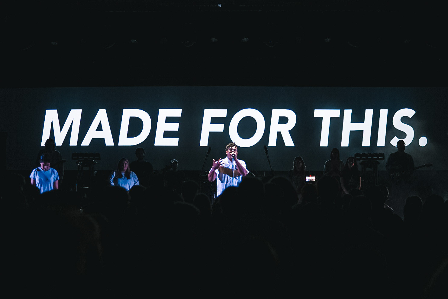 A 4-part spoken word series titled "Made for This"
