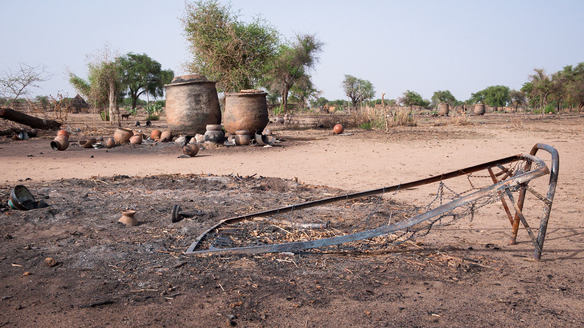 Affected villages