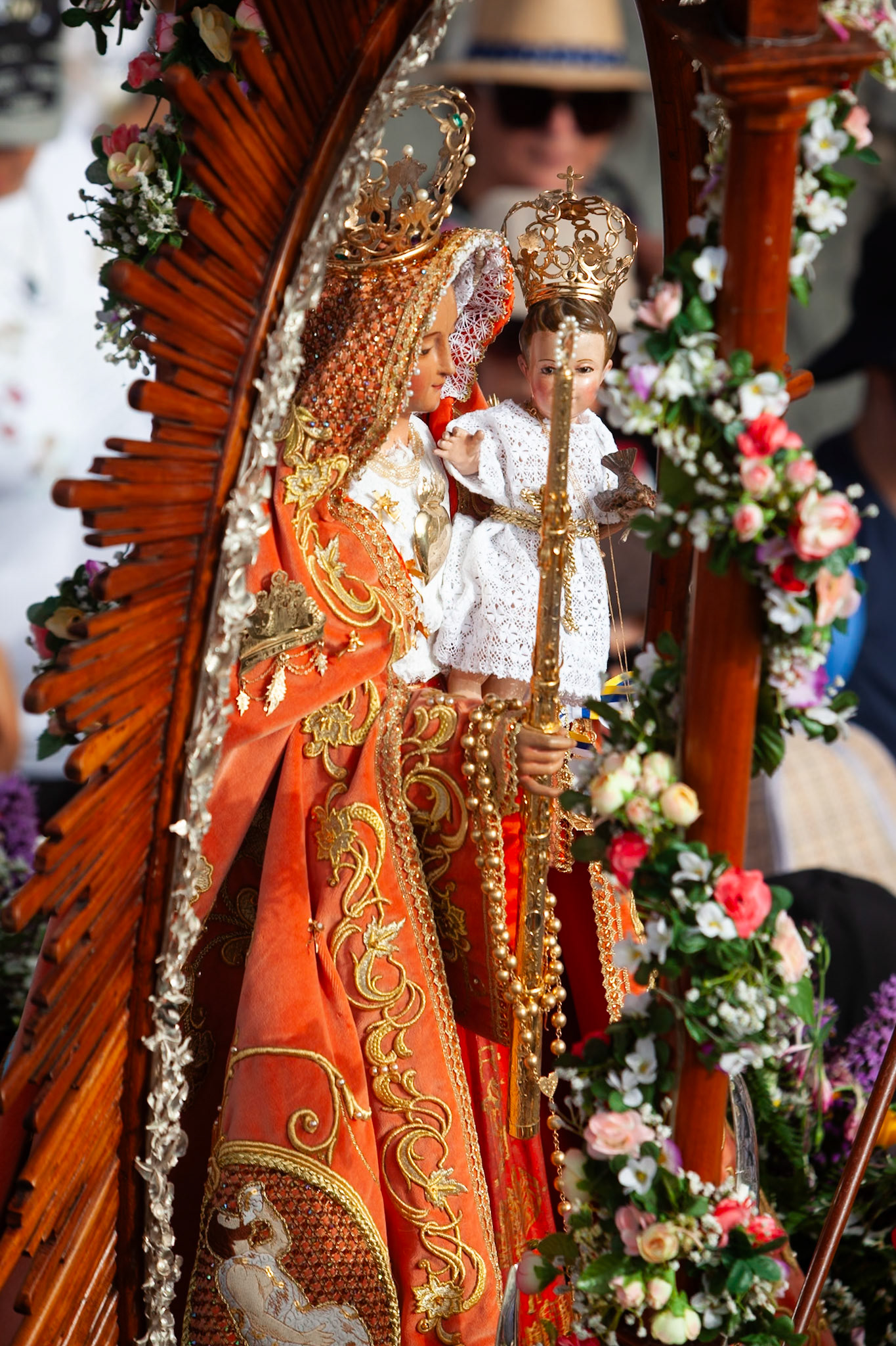 La Virgen en camino. Bajada de la Virgen de El Socorro — Güímar, septiembre 2025.