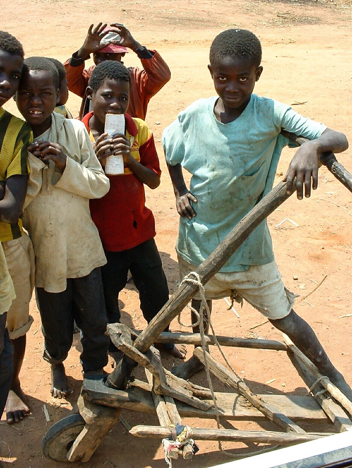 On the road, different modes of transport