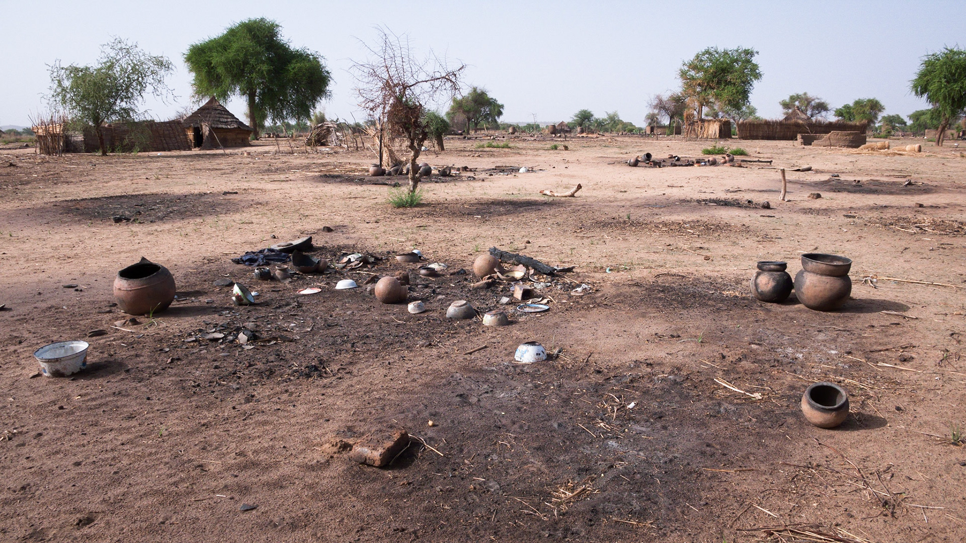 Affected villages