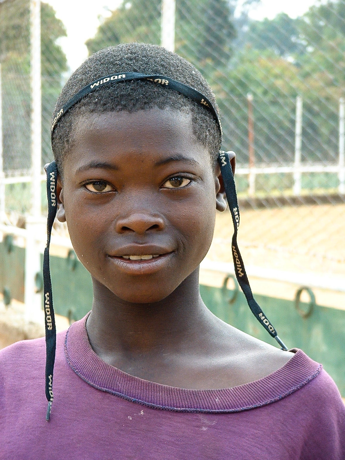Huambo, at the sports complex where Tim shot for his project "the healing effects of sports"