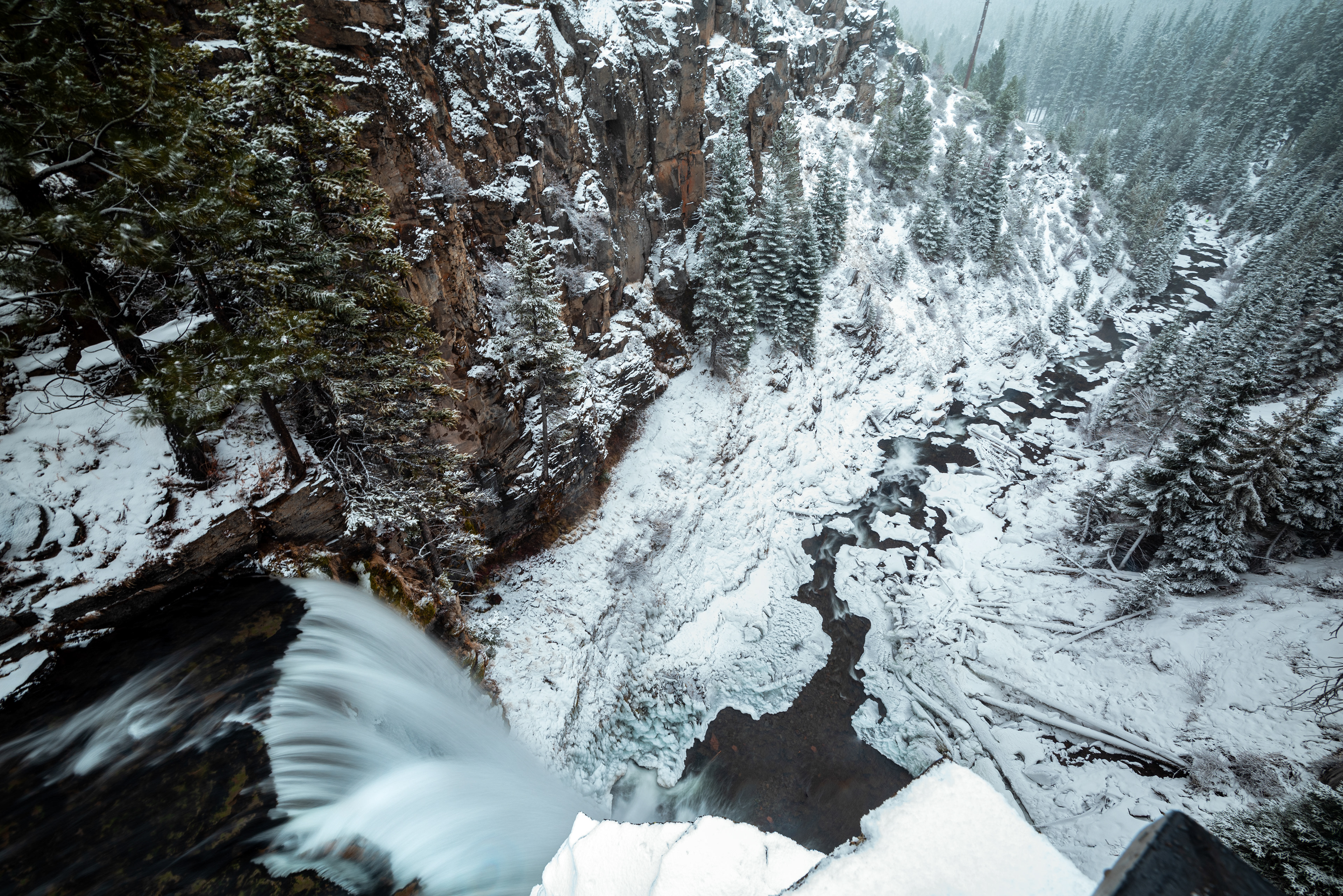 Tumalo Falls, Oregon, 2020