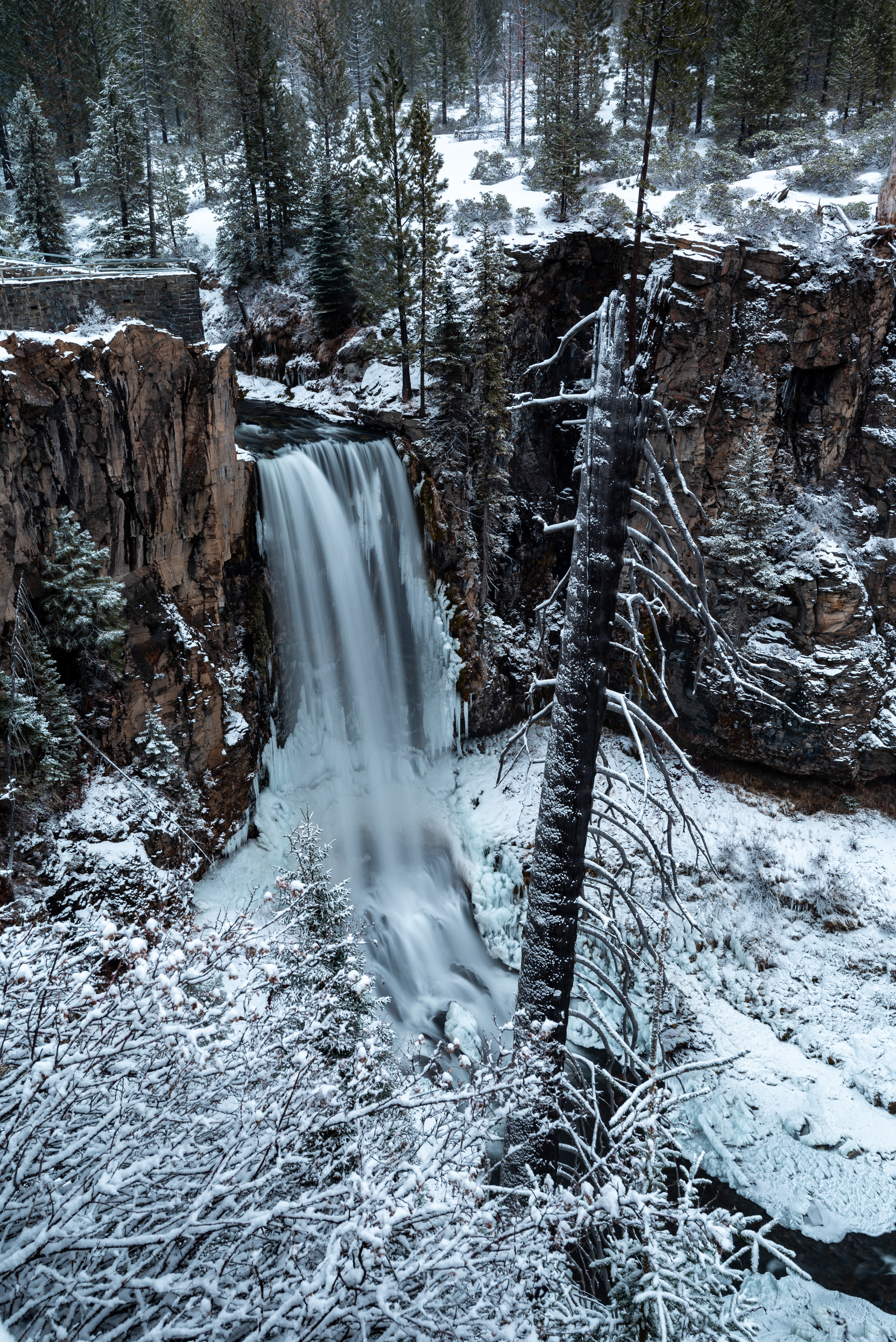 Tumalo Falls, Oregon, 2020