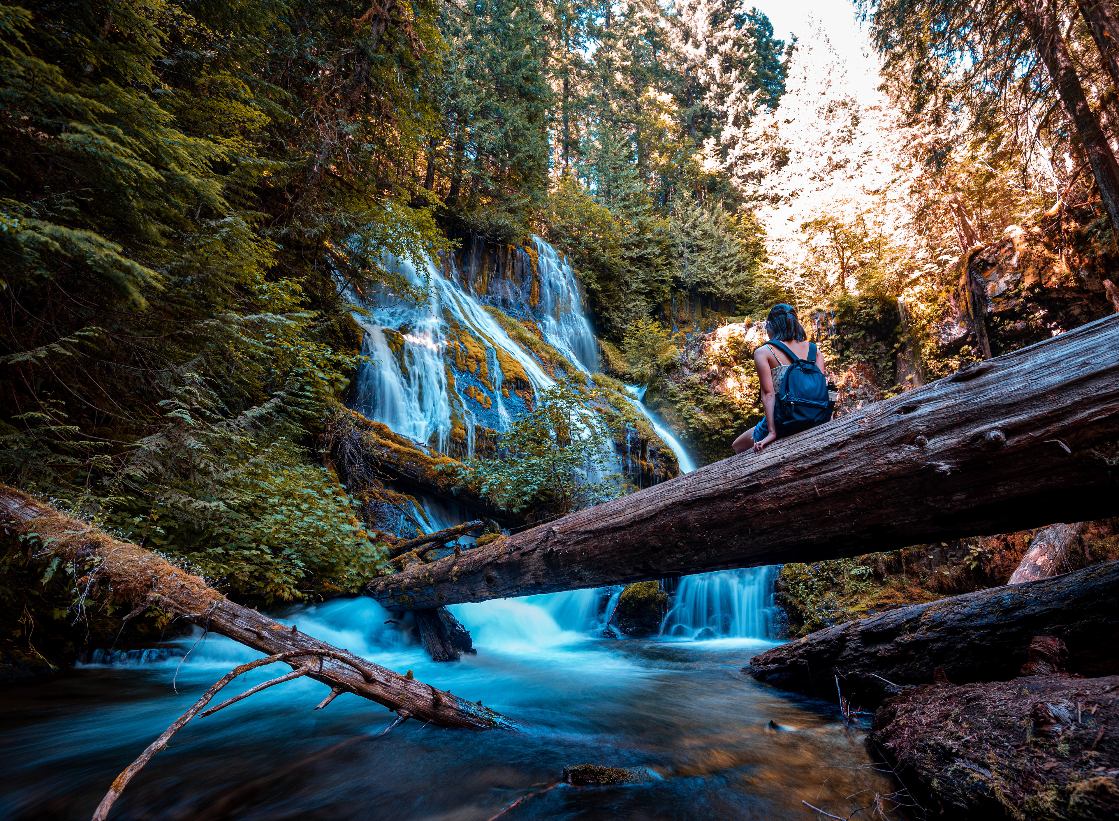 Panther Creek Falls, Washington, 2020