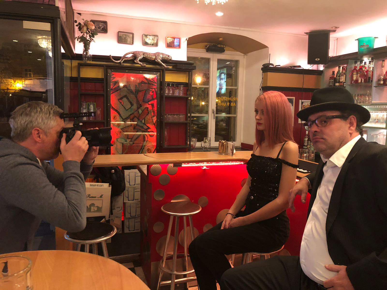 Musikvideo Dreh