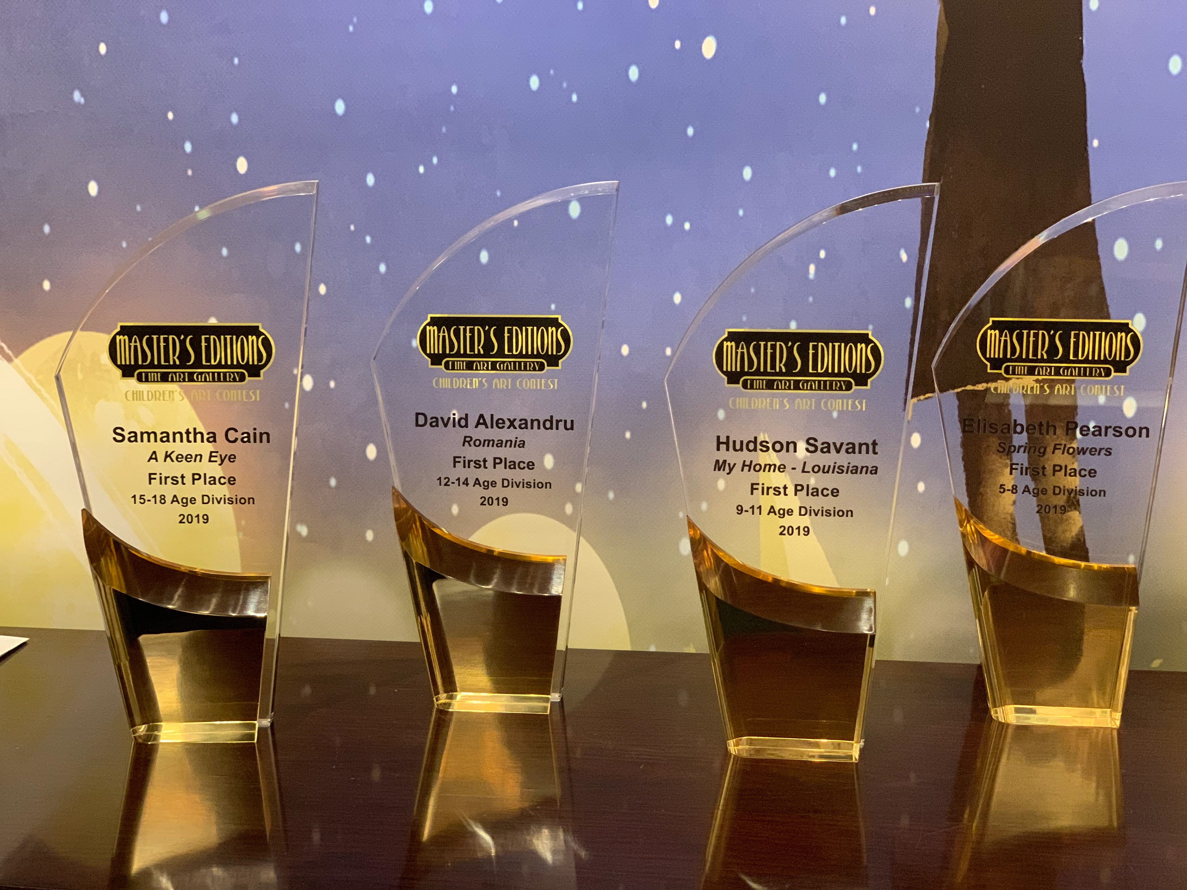 Awards and recognition materials