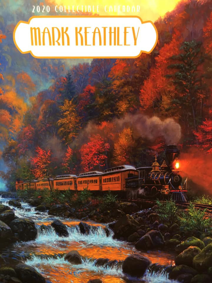 Mark Keathley calendar · Layout and production preparation; paintings by Mark Keathley