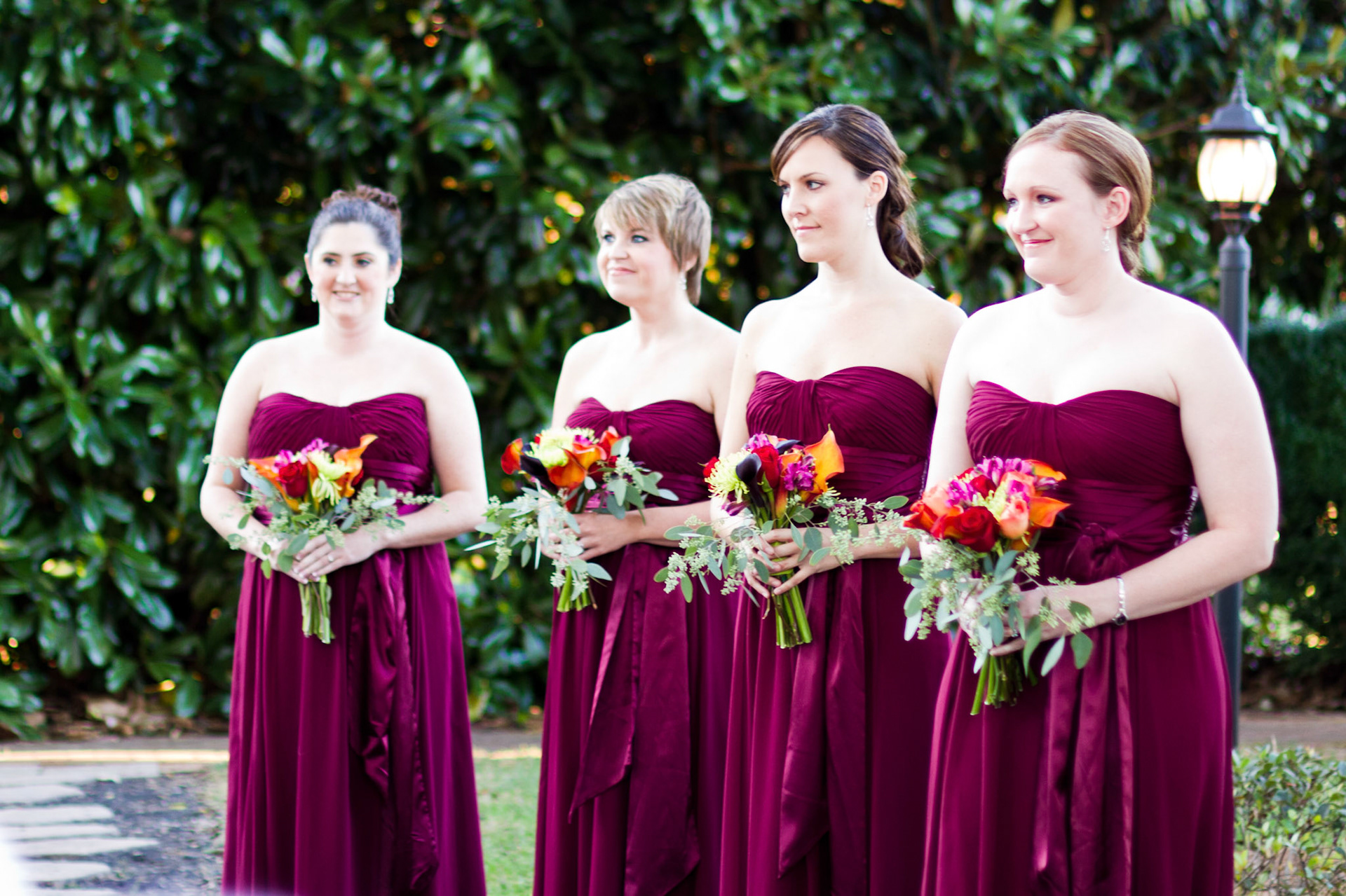 The wedding party
