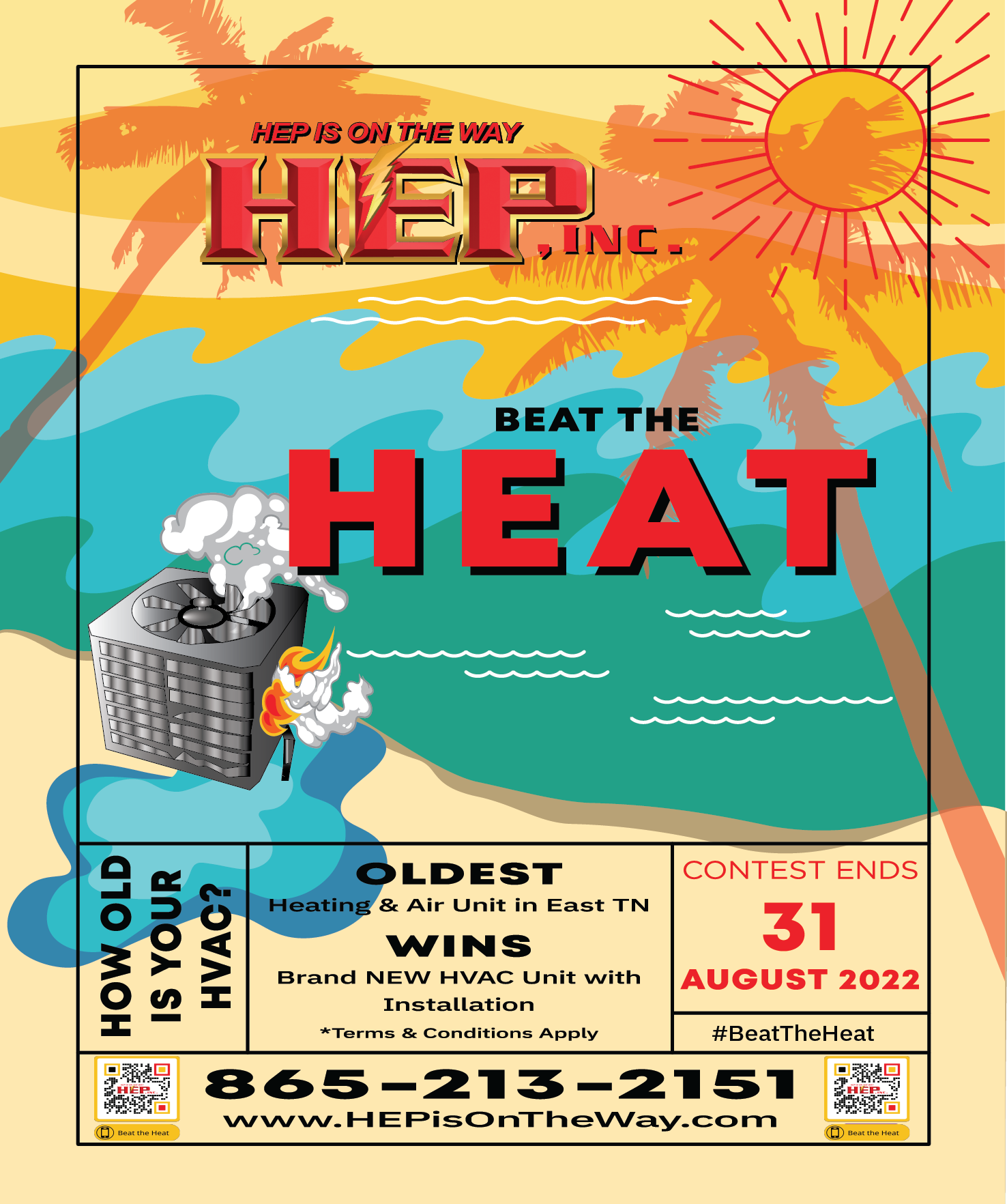 Beat the Heat promotion · Campaign design