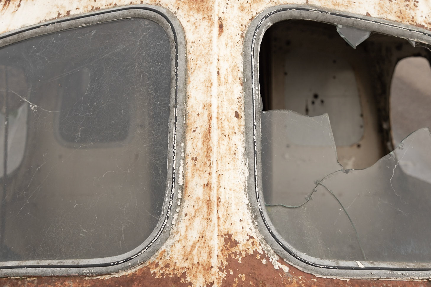 Broken window