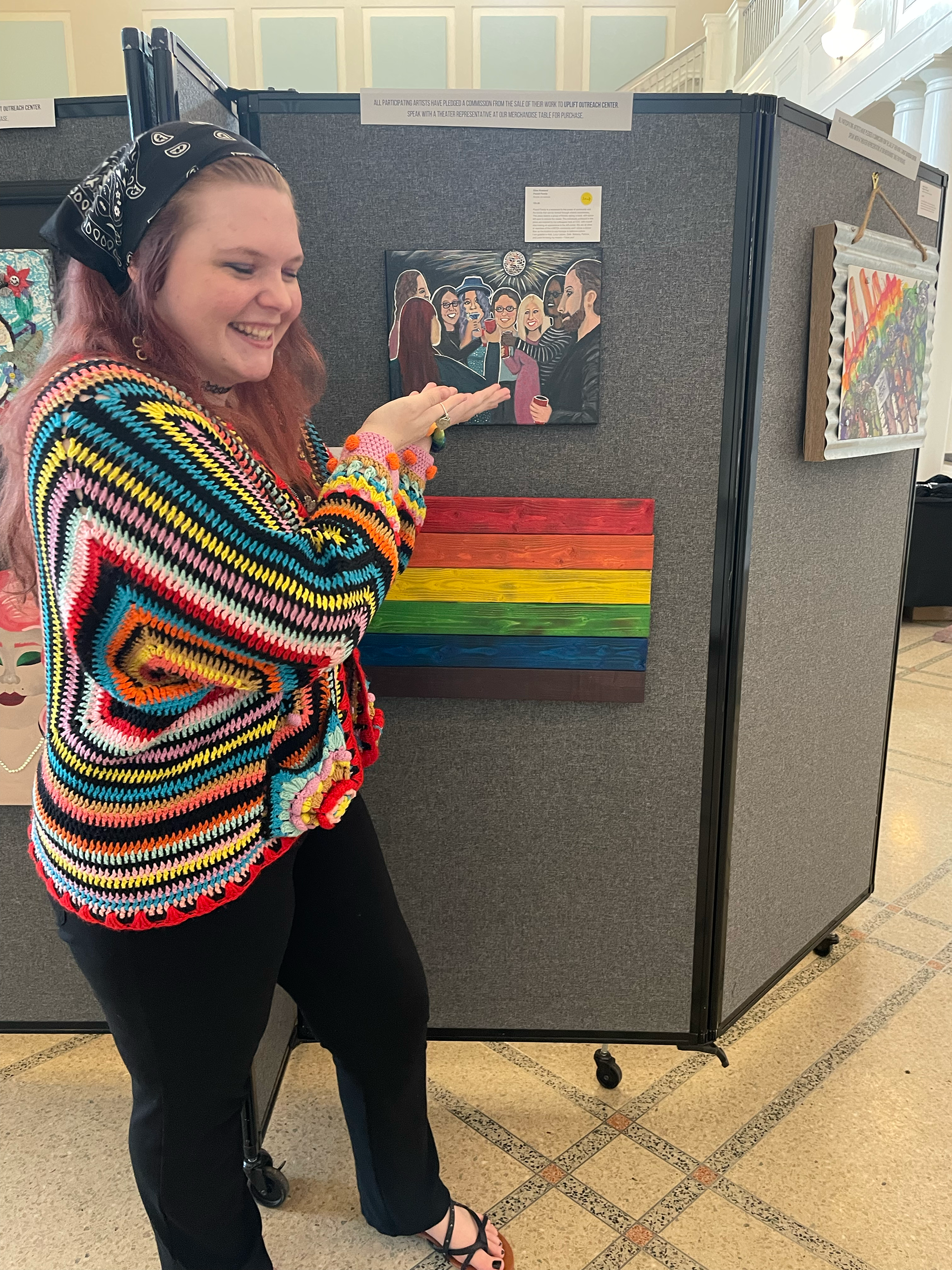 ME WITH MY PAINTING AGAIN
