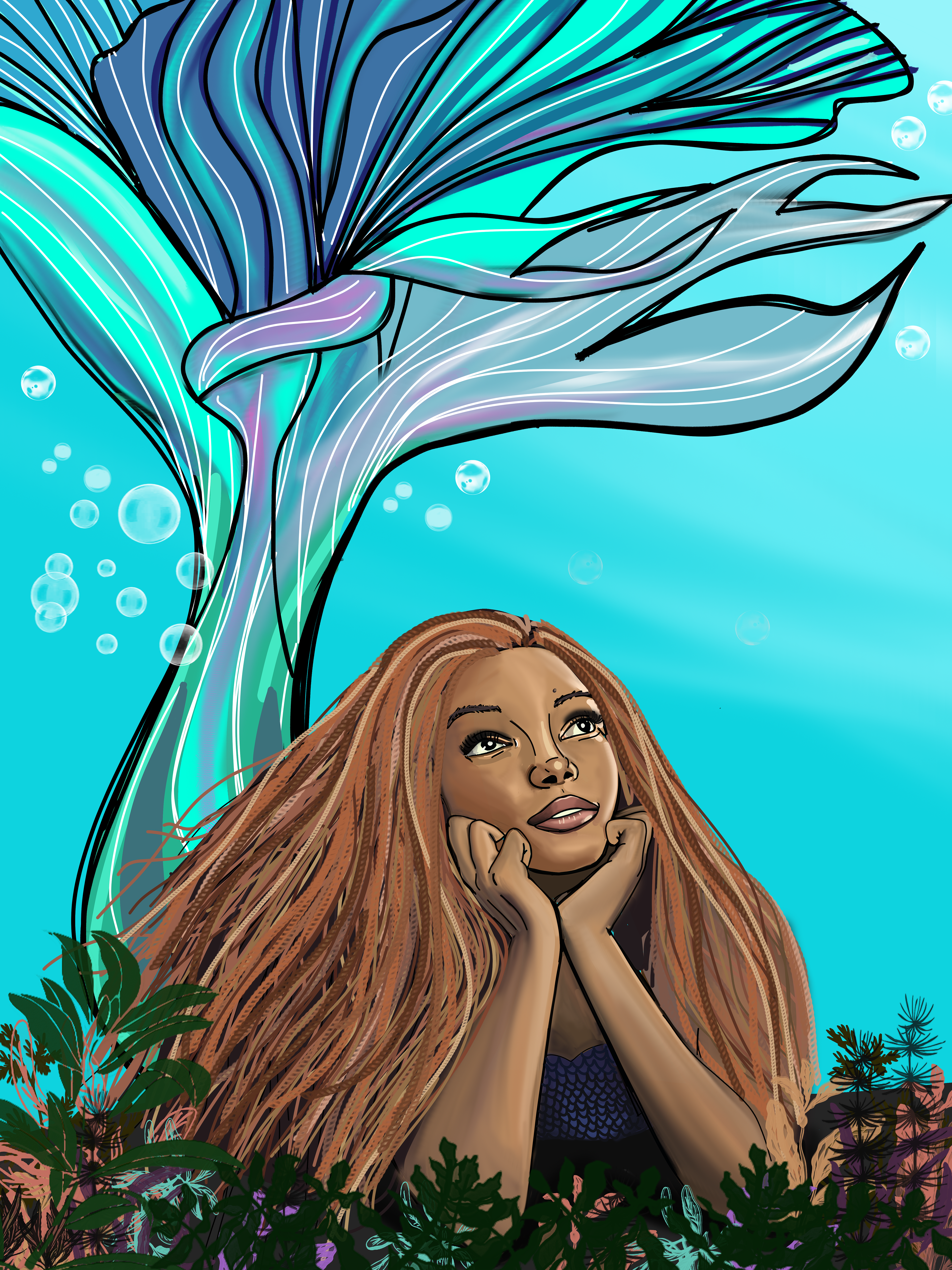 HALLE BAILEY AS ARIEL 2023