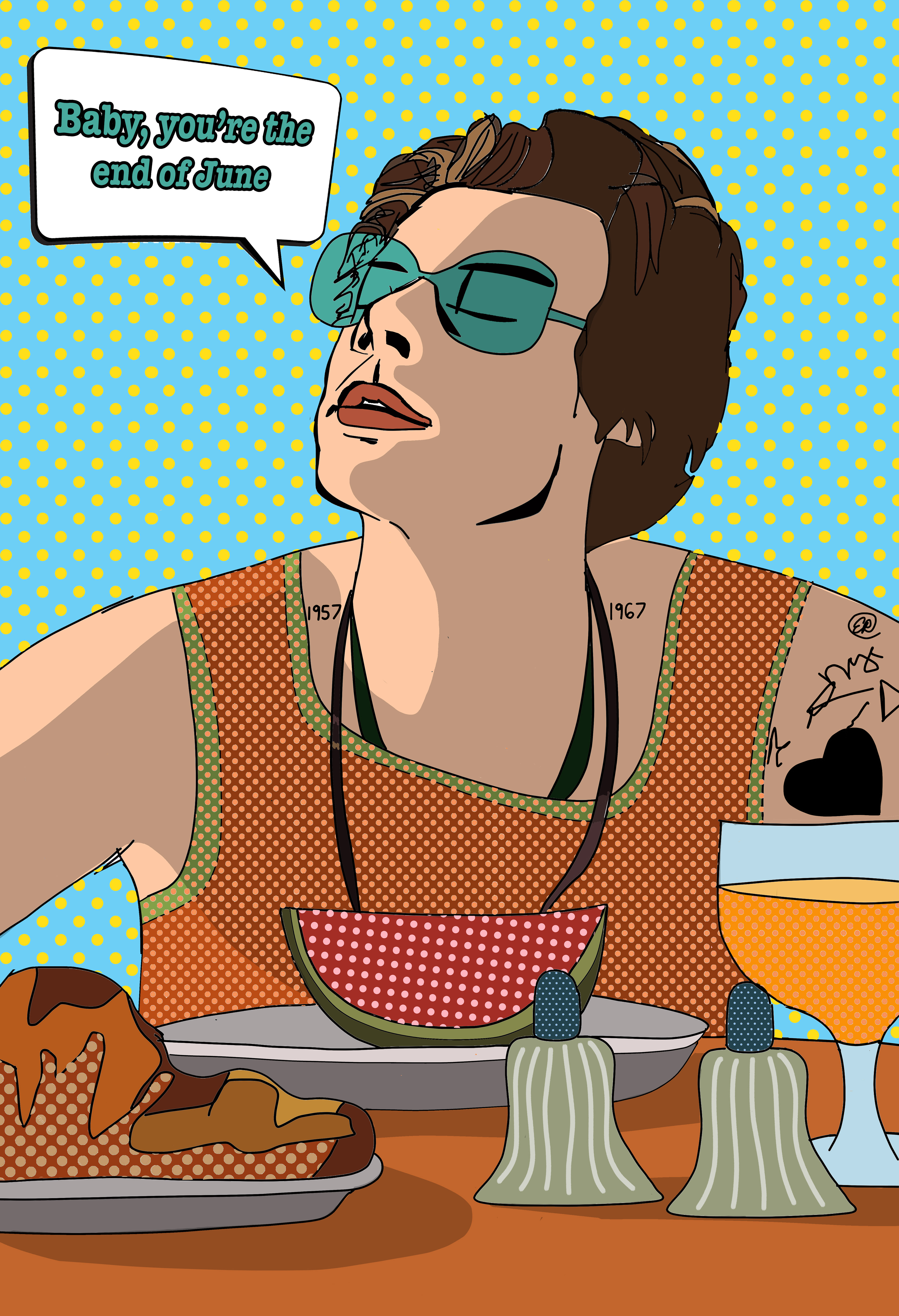 YOU'RE THE END OF JUNE - INSPIRED BY HARRY STYLES' "WATERMELON SUGAR" MUSIC VIDEO