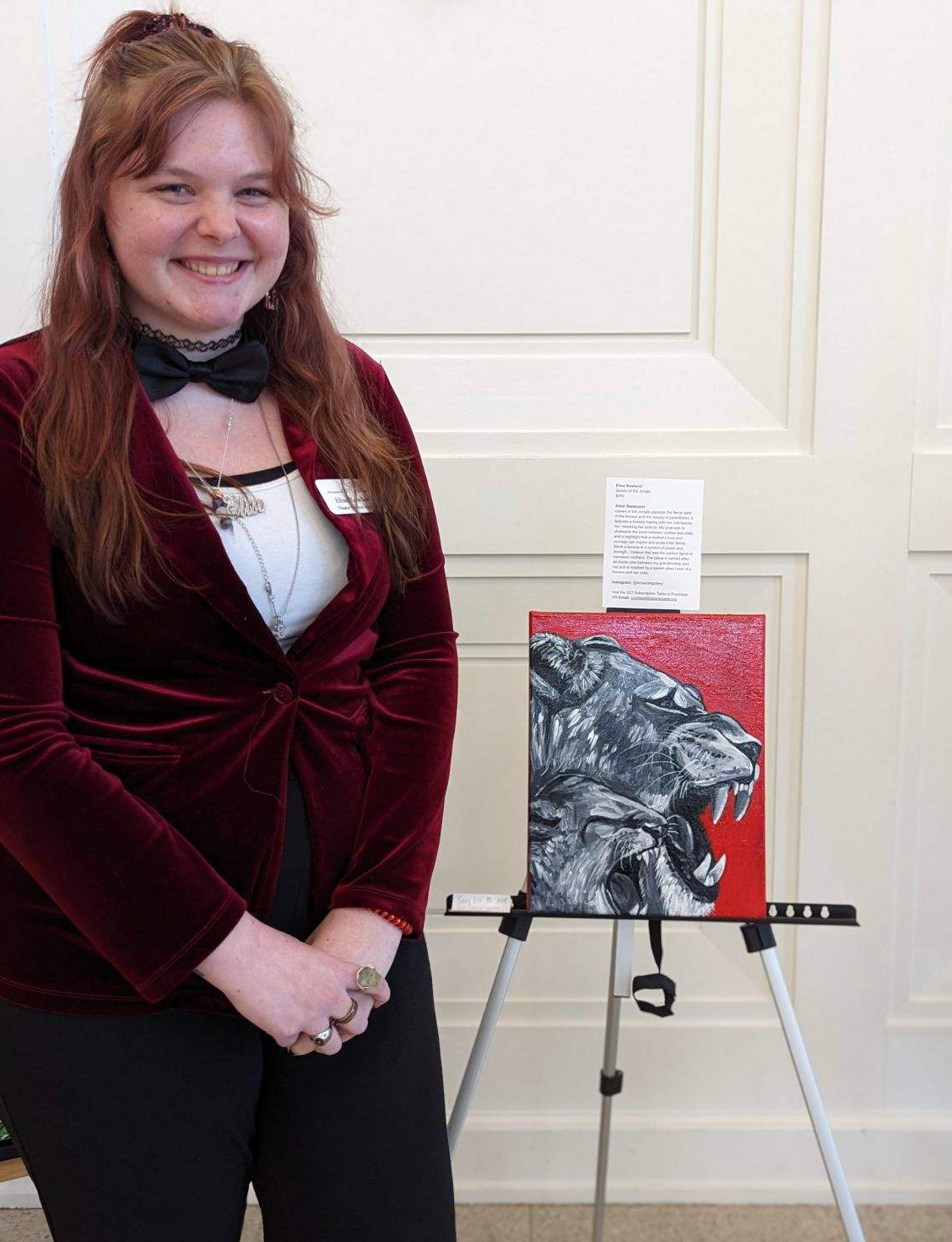 ME NEXT TO MY PIECE