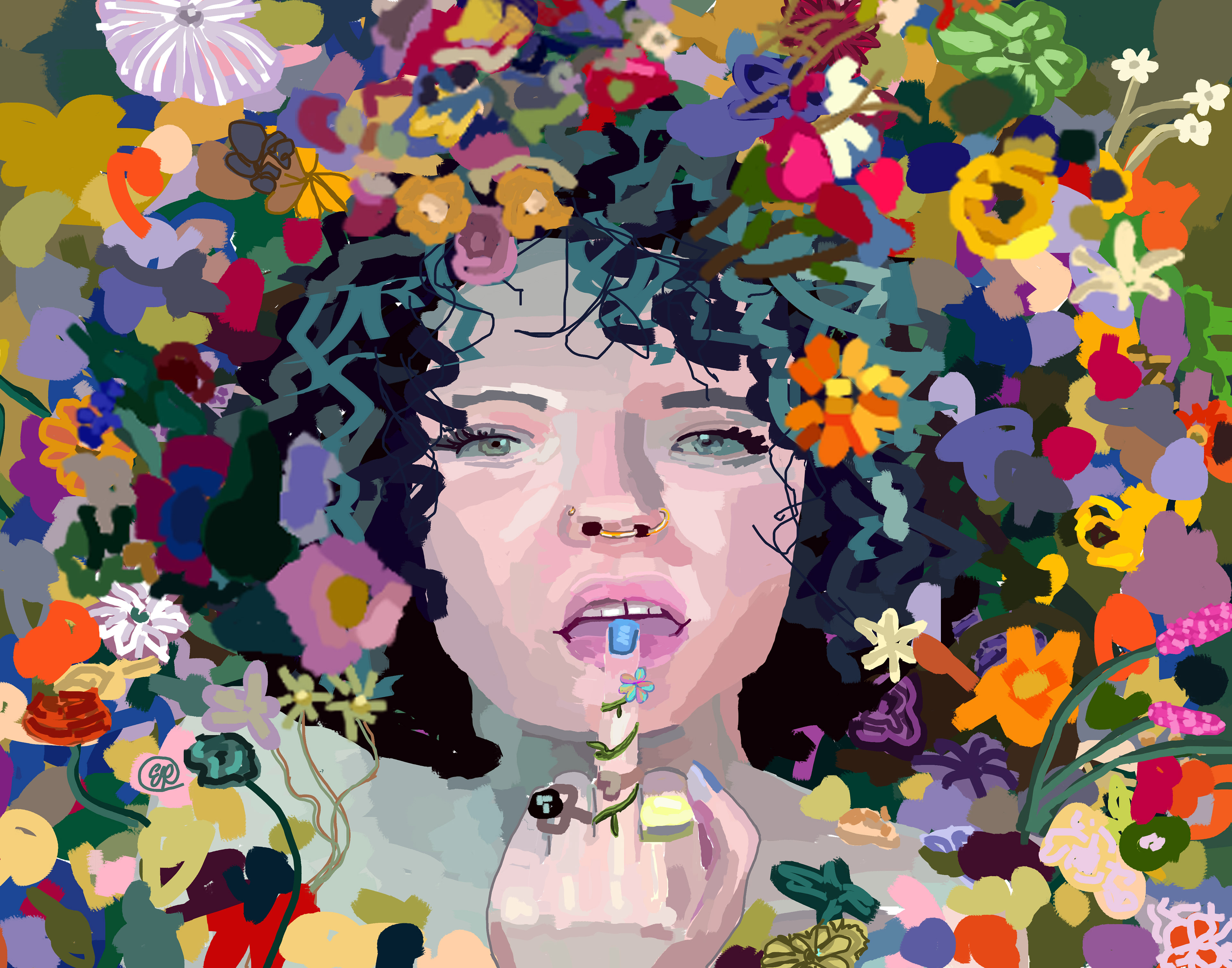 KURLY Q - INSPIRED BY MY FRIEND KARLIE AND THE FILM "MIDSOMMAR"