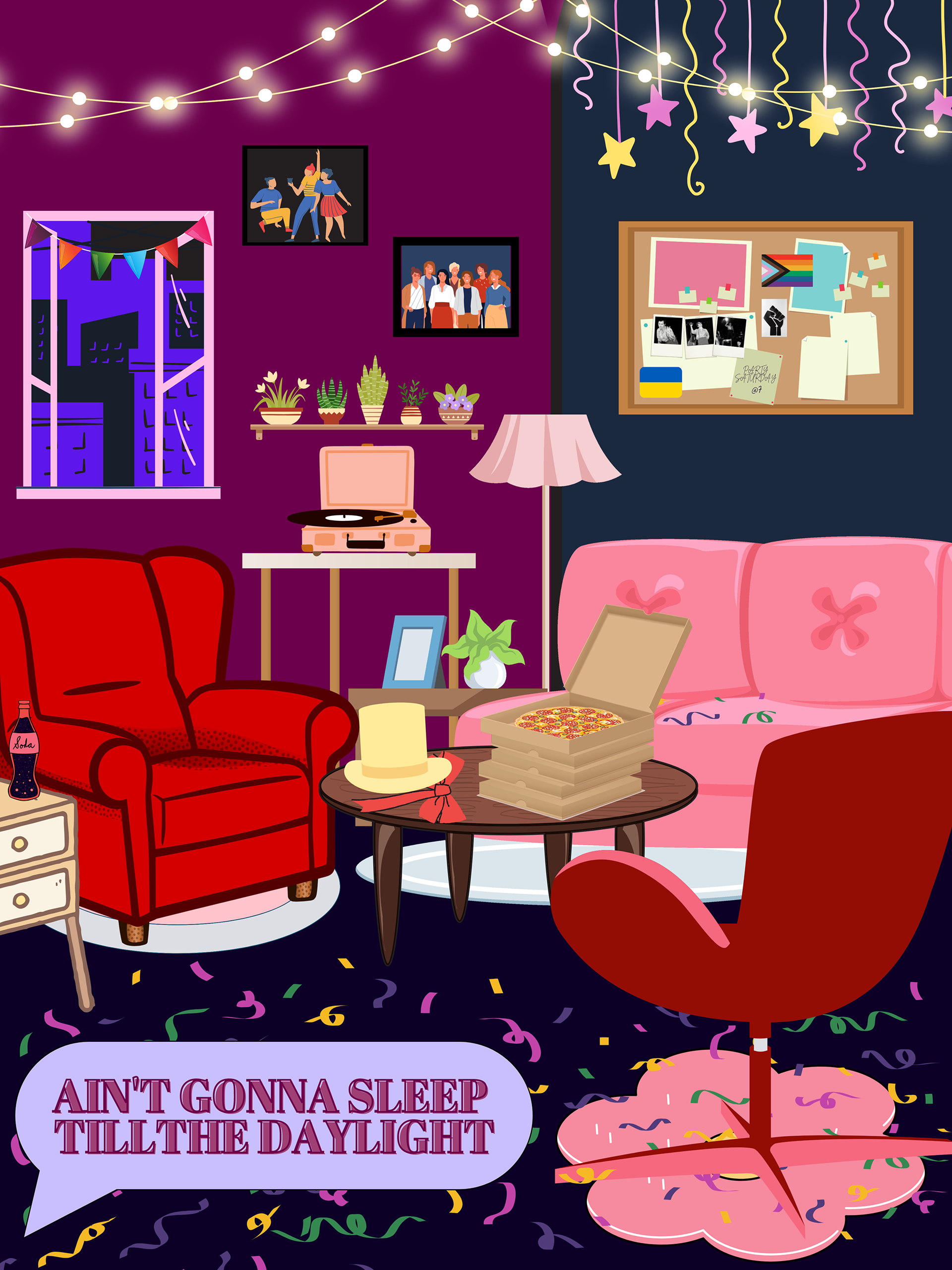 PARTY TONIGHT? - INSPIRED BY THE "DAYLIGHT" MUSIC VIDEO BY HARRY STYLES